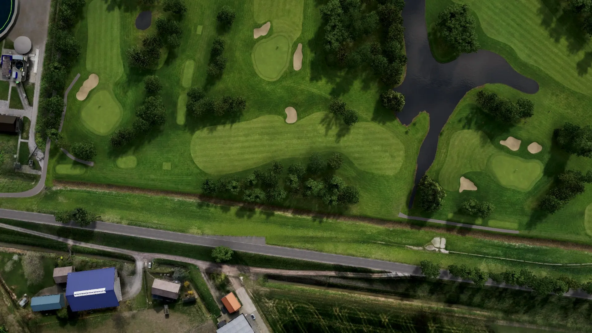 Hole 4 at Golfclub Cromstrijen - 9 Hole Course