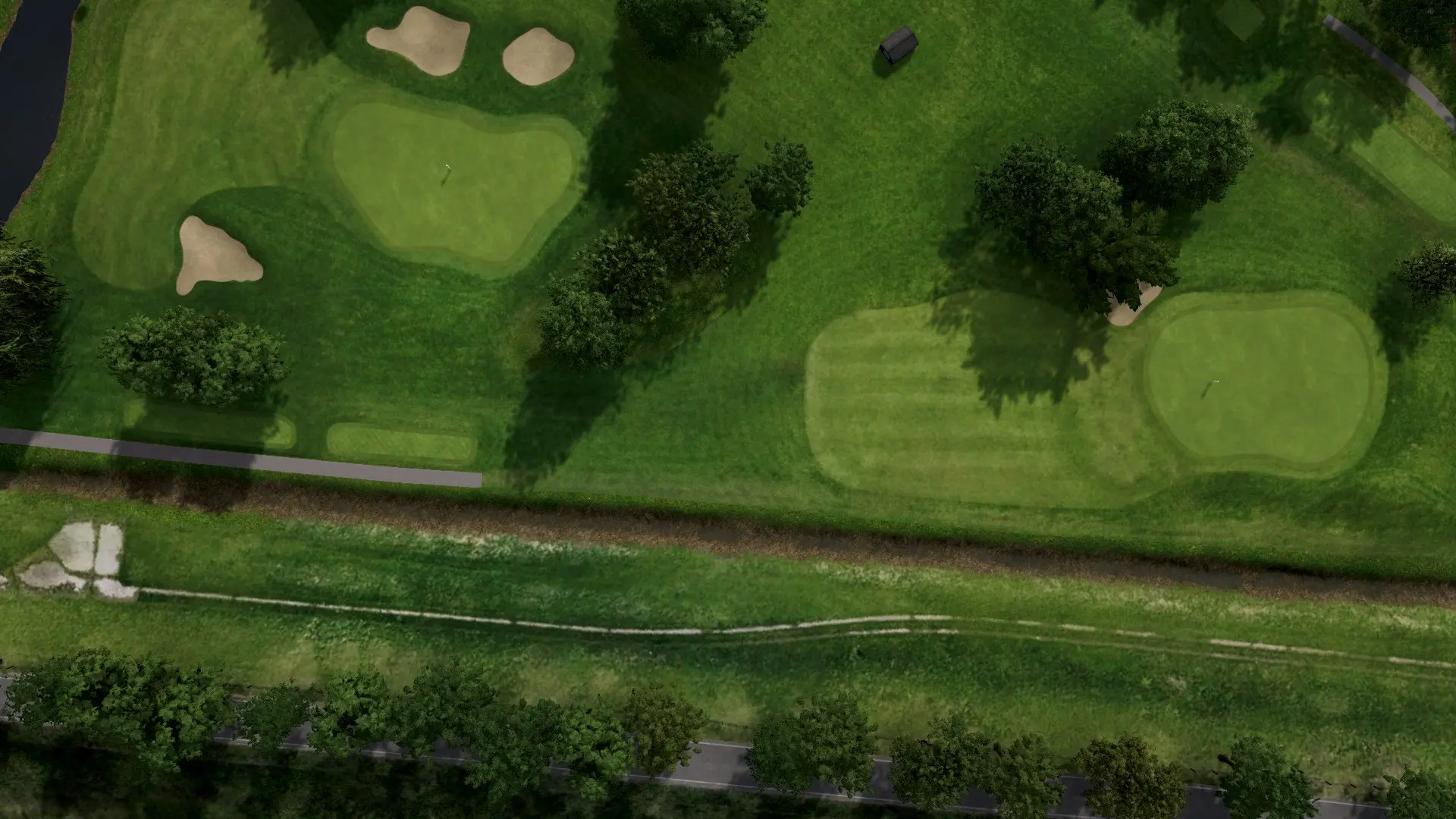 Hole 5 at Golfclub Cromstrijen - 9 Hole Course