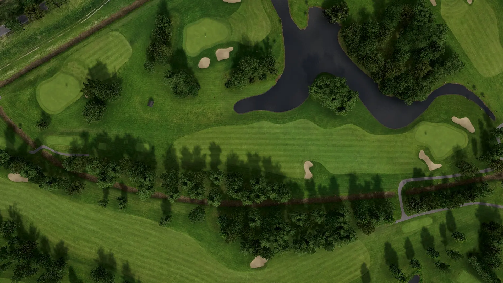 Hole 6 at Golfclub Cromstrijen - 9 Hole Course