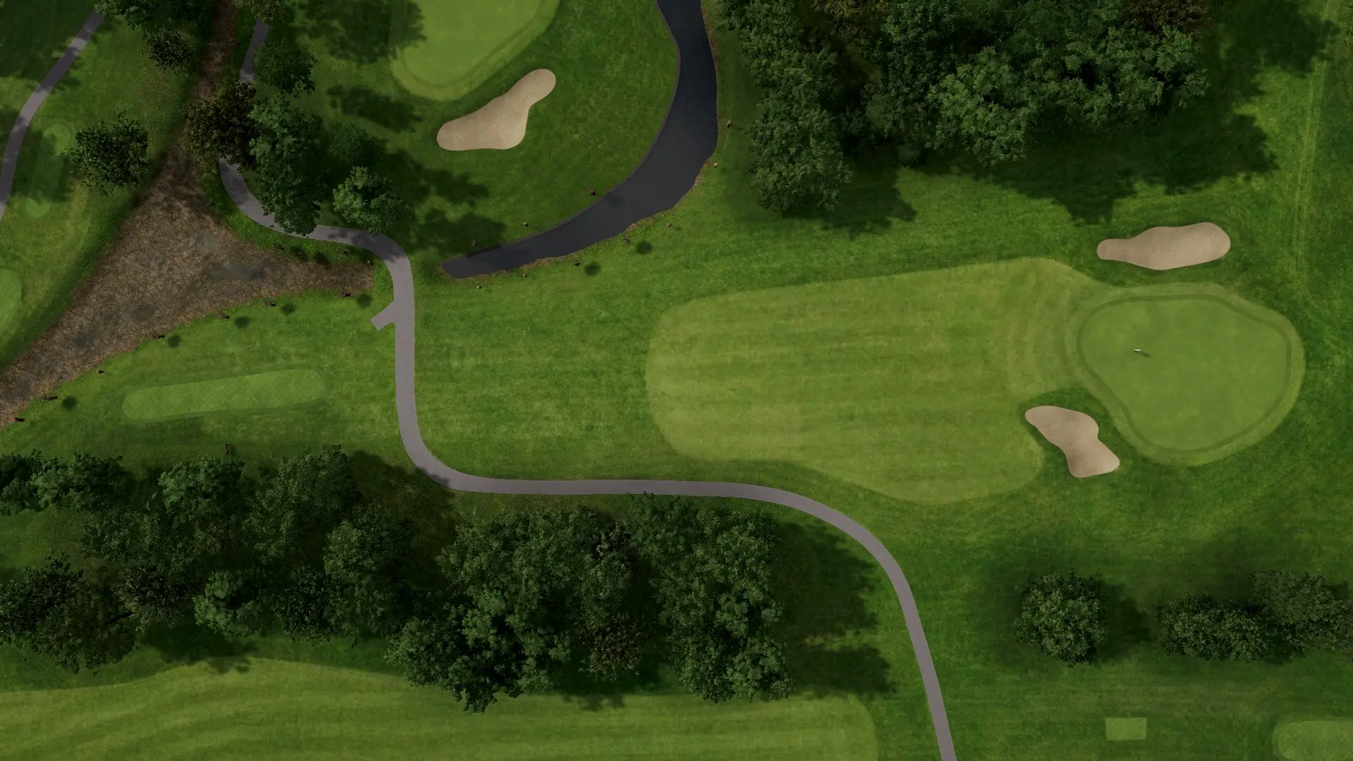 Hole 7 at Golfclub Cromstrijen - 9 Hole Course