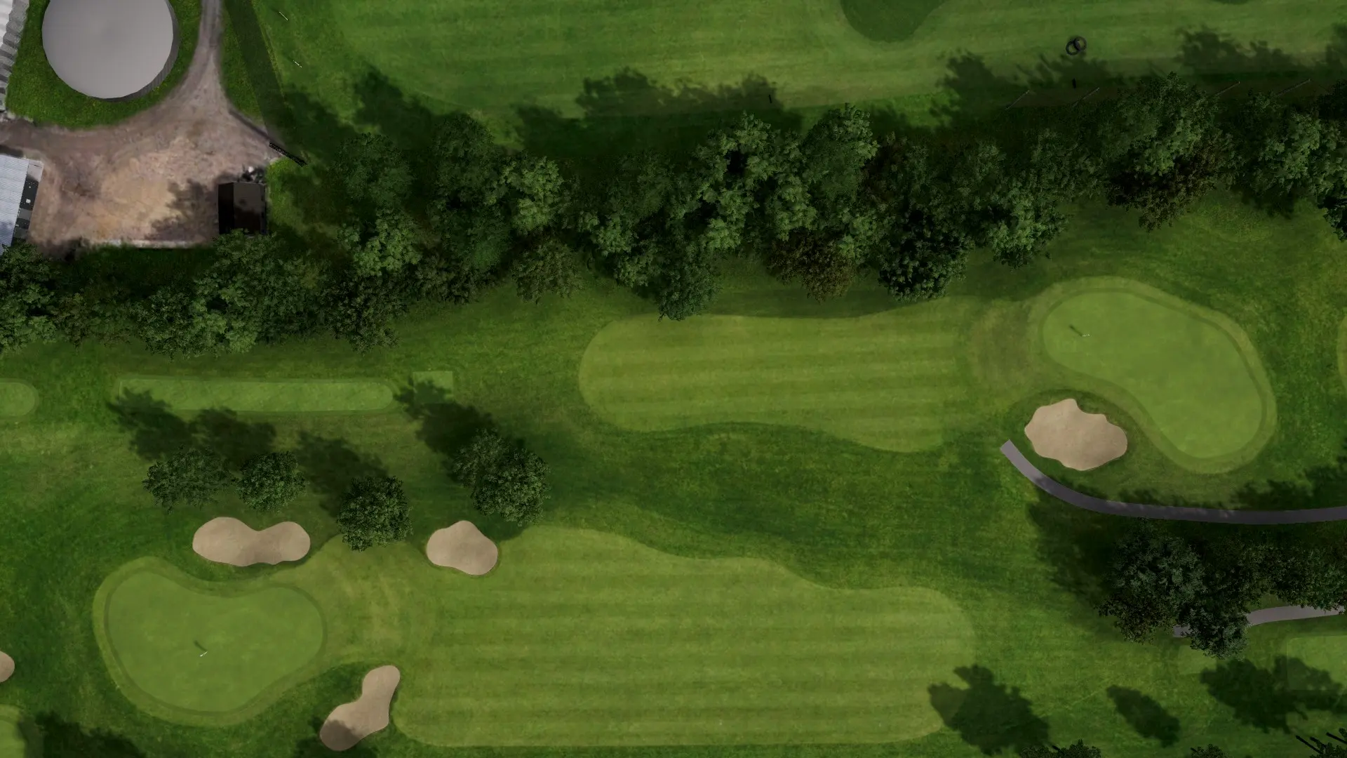 Hole 9 at Golfclub Cromstrijen - 9 Hole Course