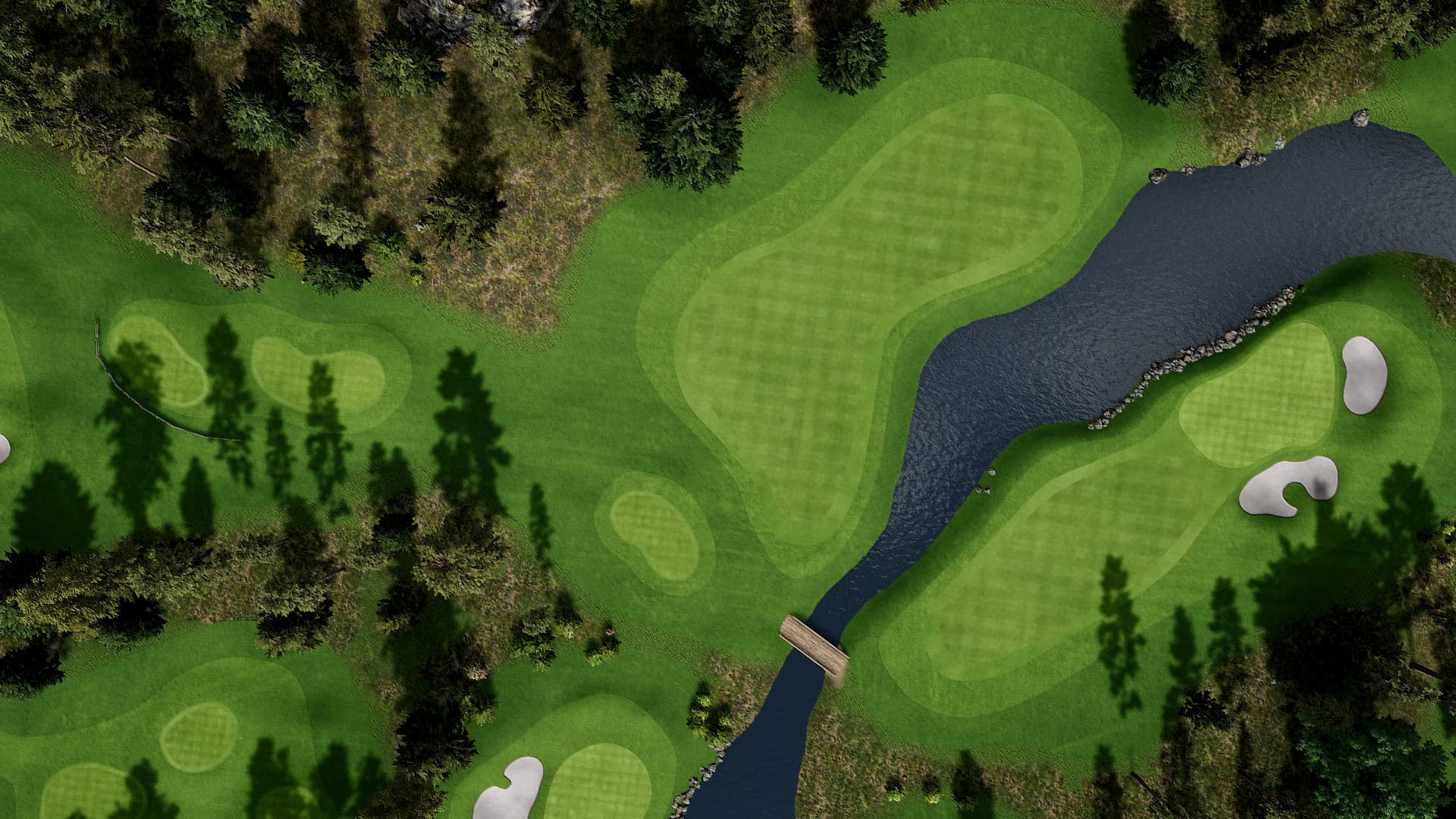 Hole 2 at Crystal Pines