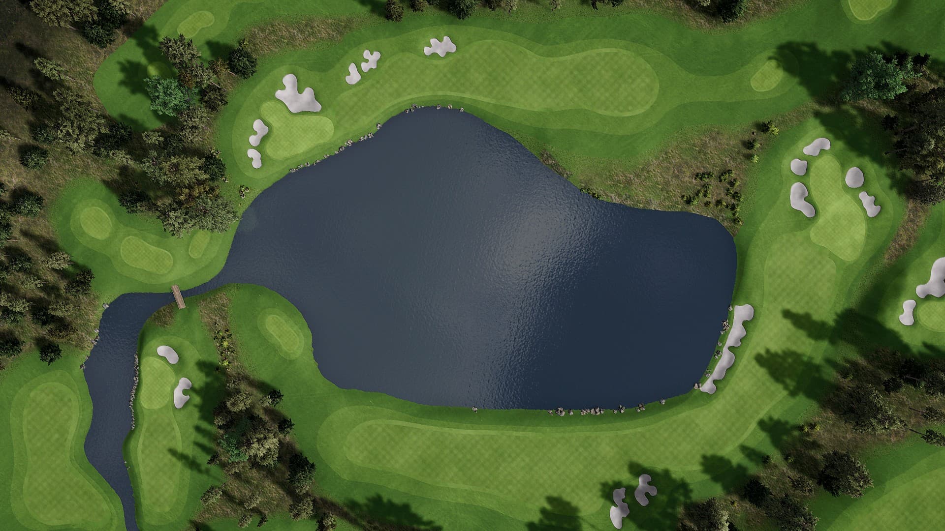 Hole 3 at Crystal Pines