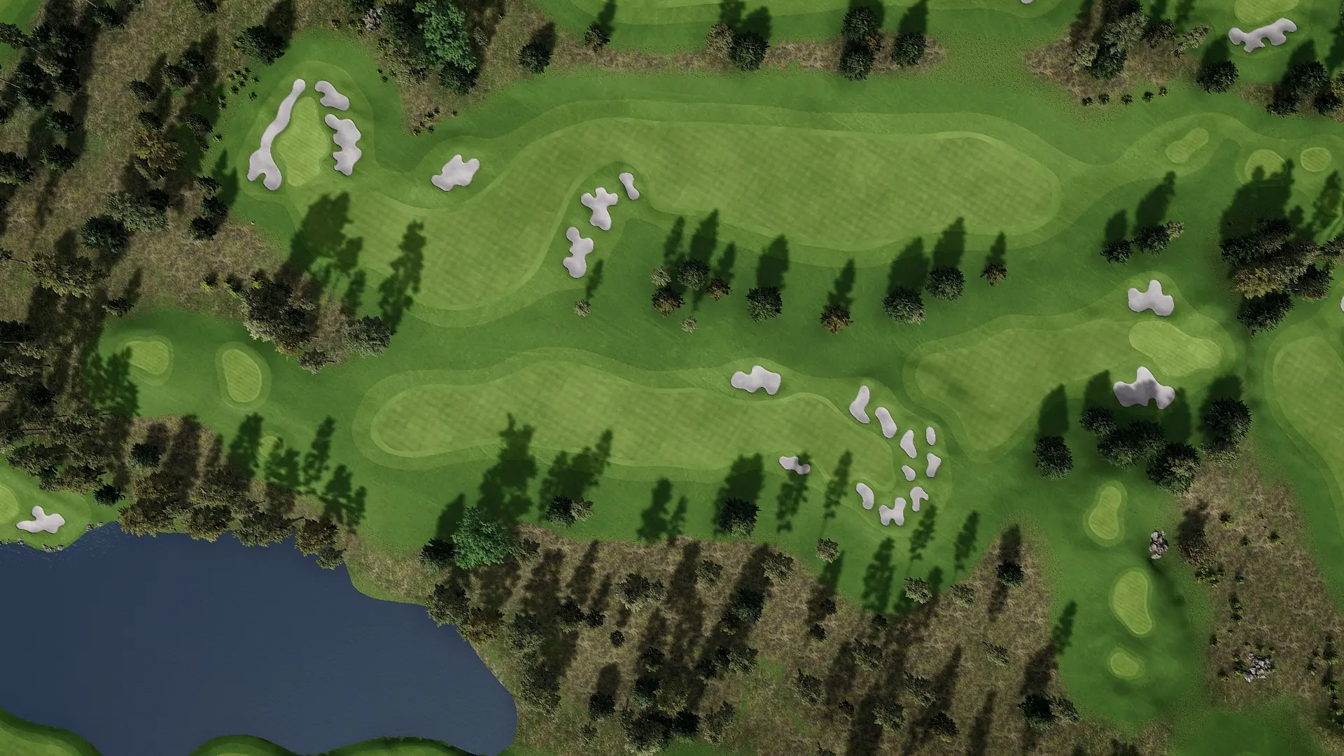 Hole 9 at Crystal Pines
