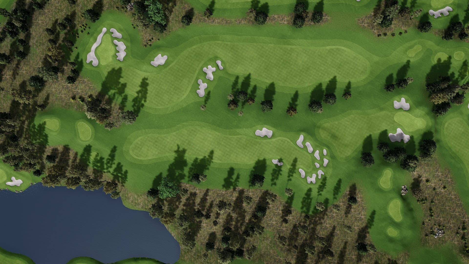 Hole 9 at Crystal Pines