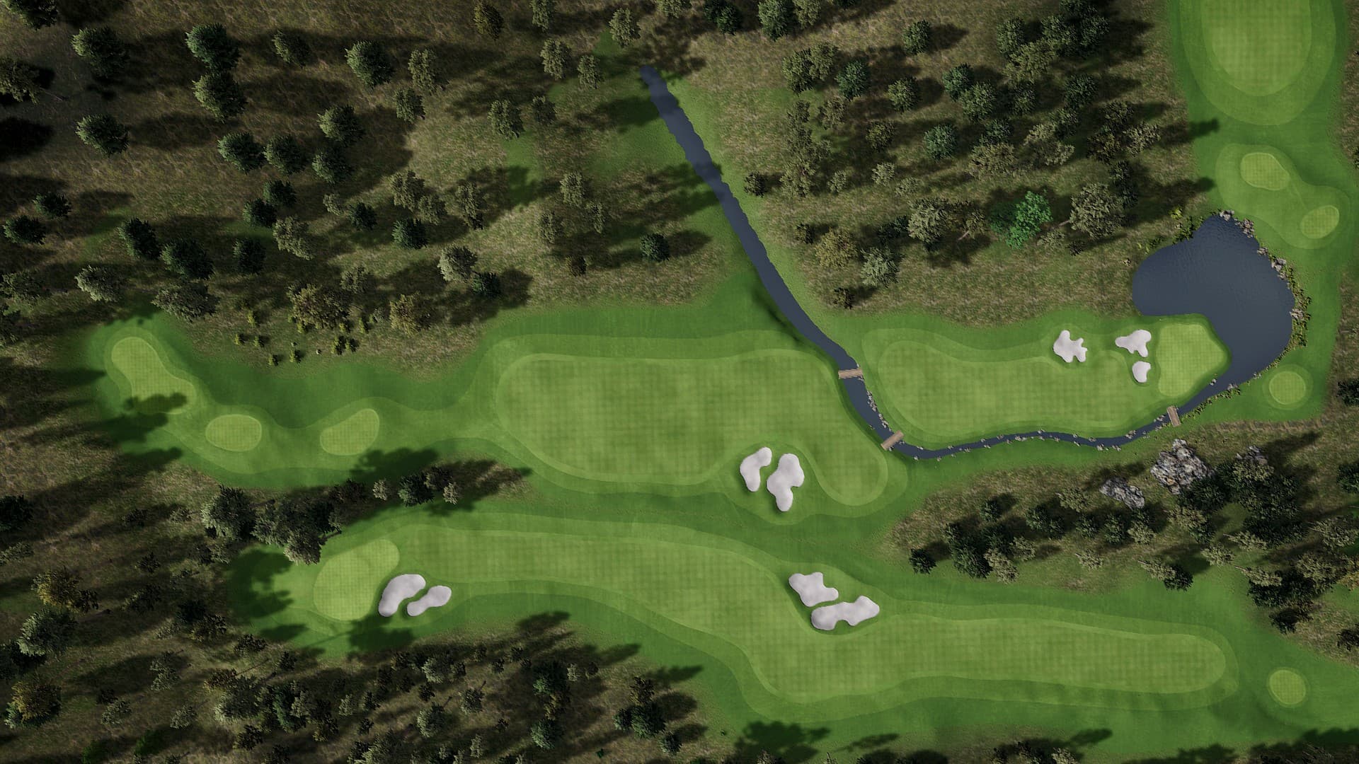 Hole 13 at Crystal Pines