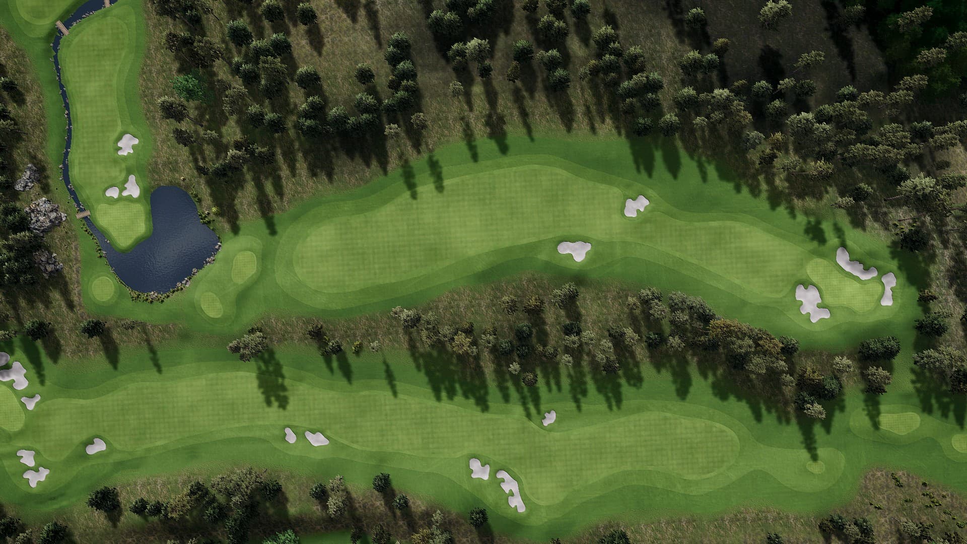 Hole 14 at Crystal Pines