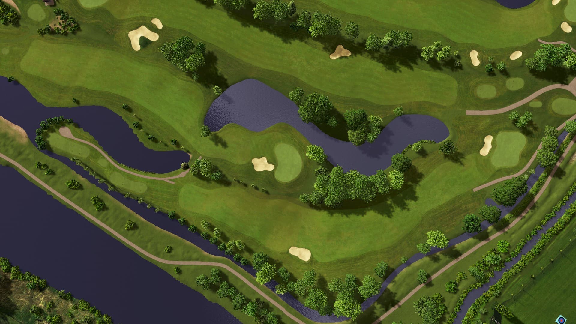 Hole 9 at Golfclub Kagerzoom