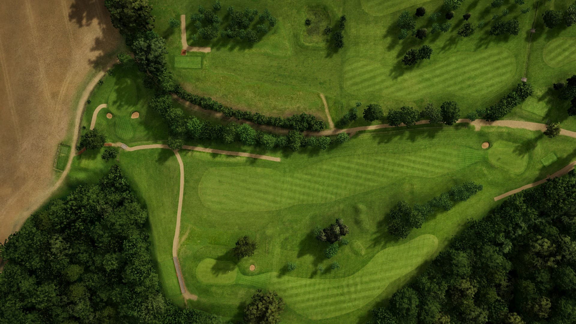 Hole 8 at Dinsdale Golf Course