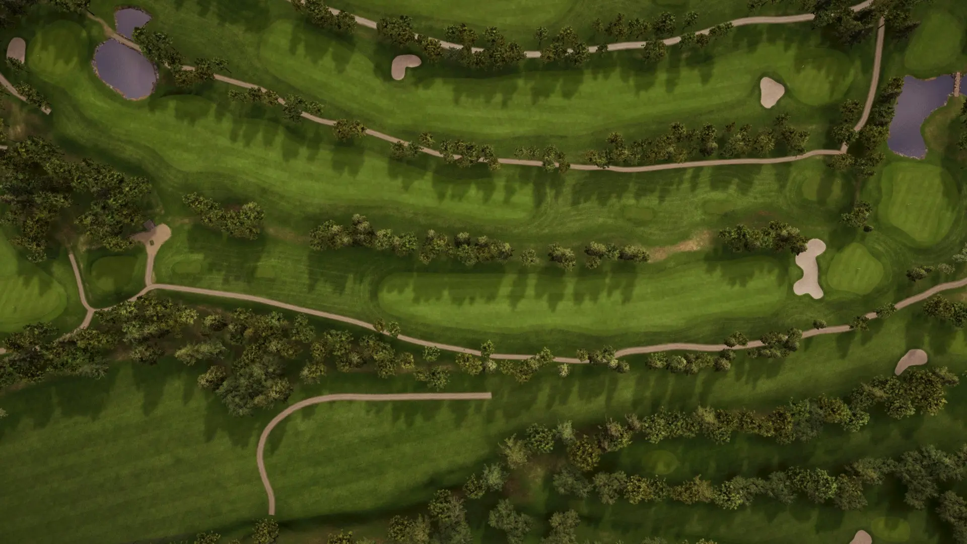 Hole 1 at Dolomiti Golf Club