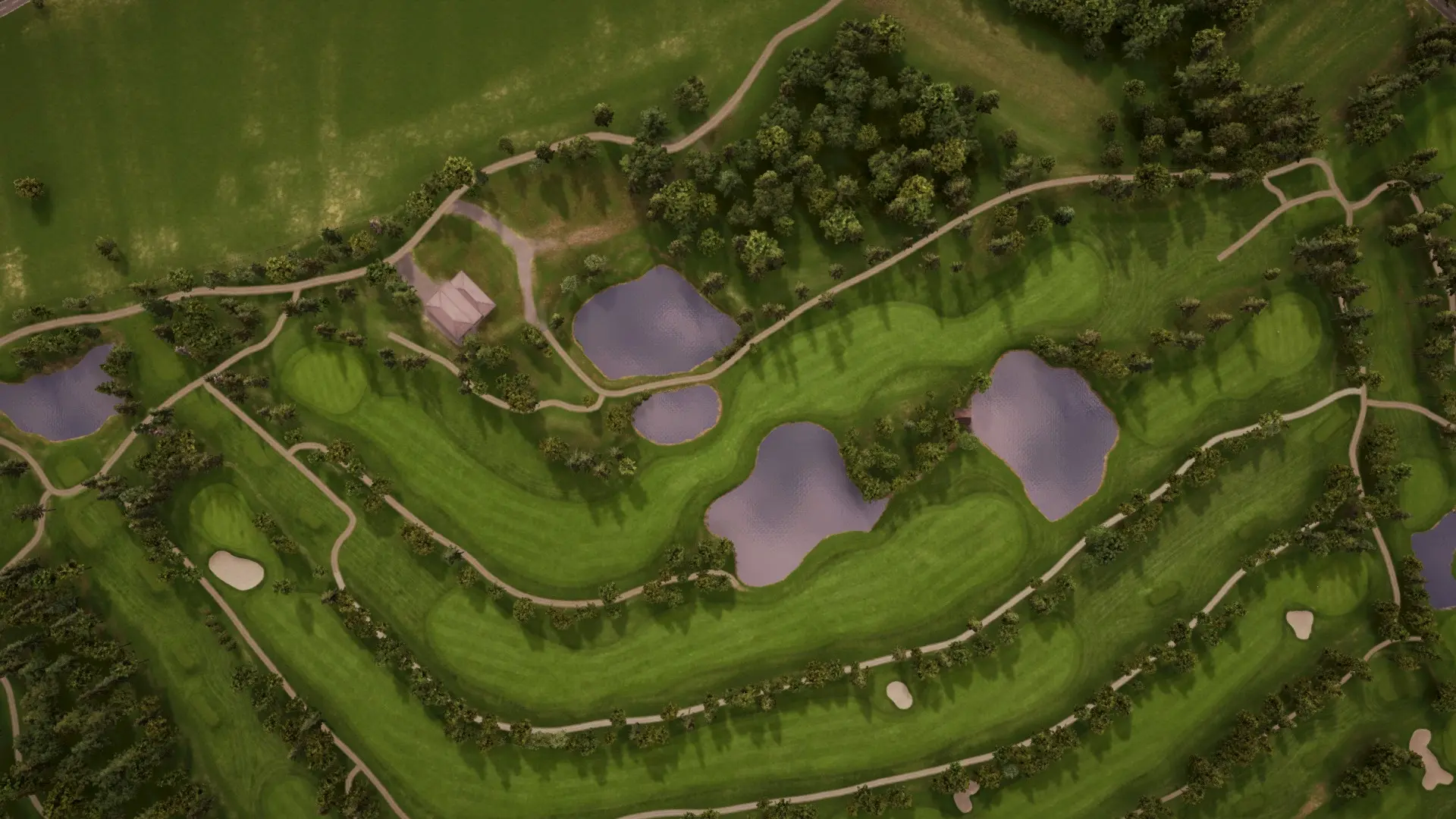 Hole 4 at Dolomiti Golf Club