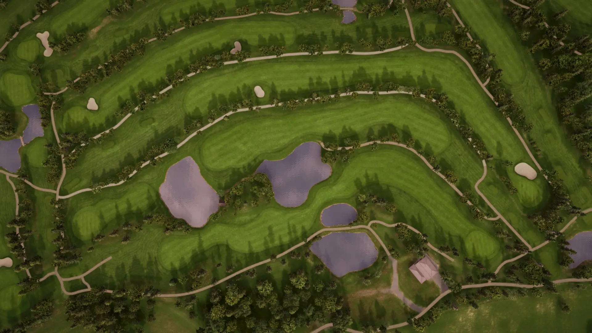 Hole 8 at Dolomiti Golf Club