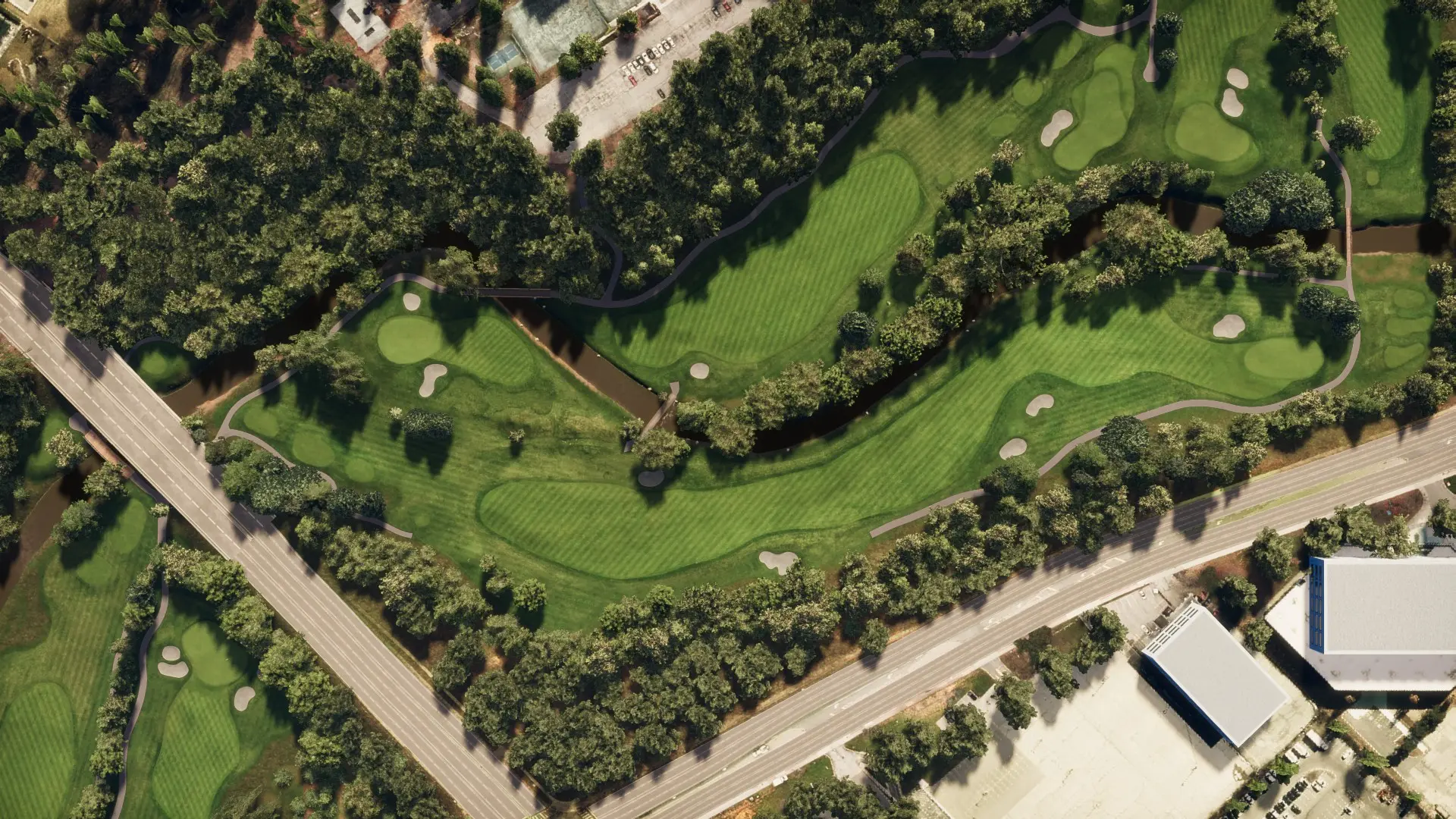 Hole 4 at Donalda Club