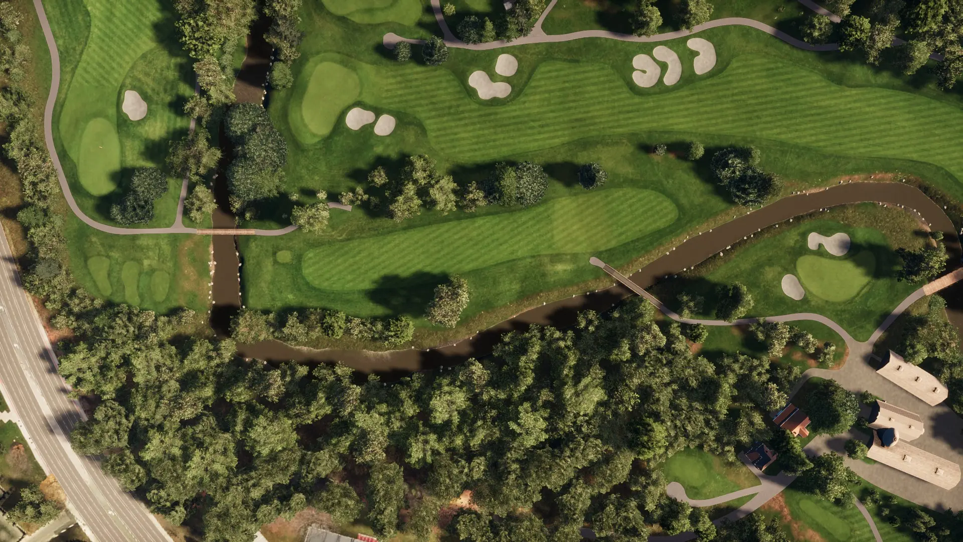 Hole 5 at Donalda Club