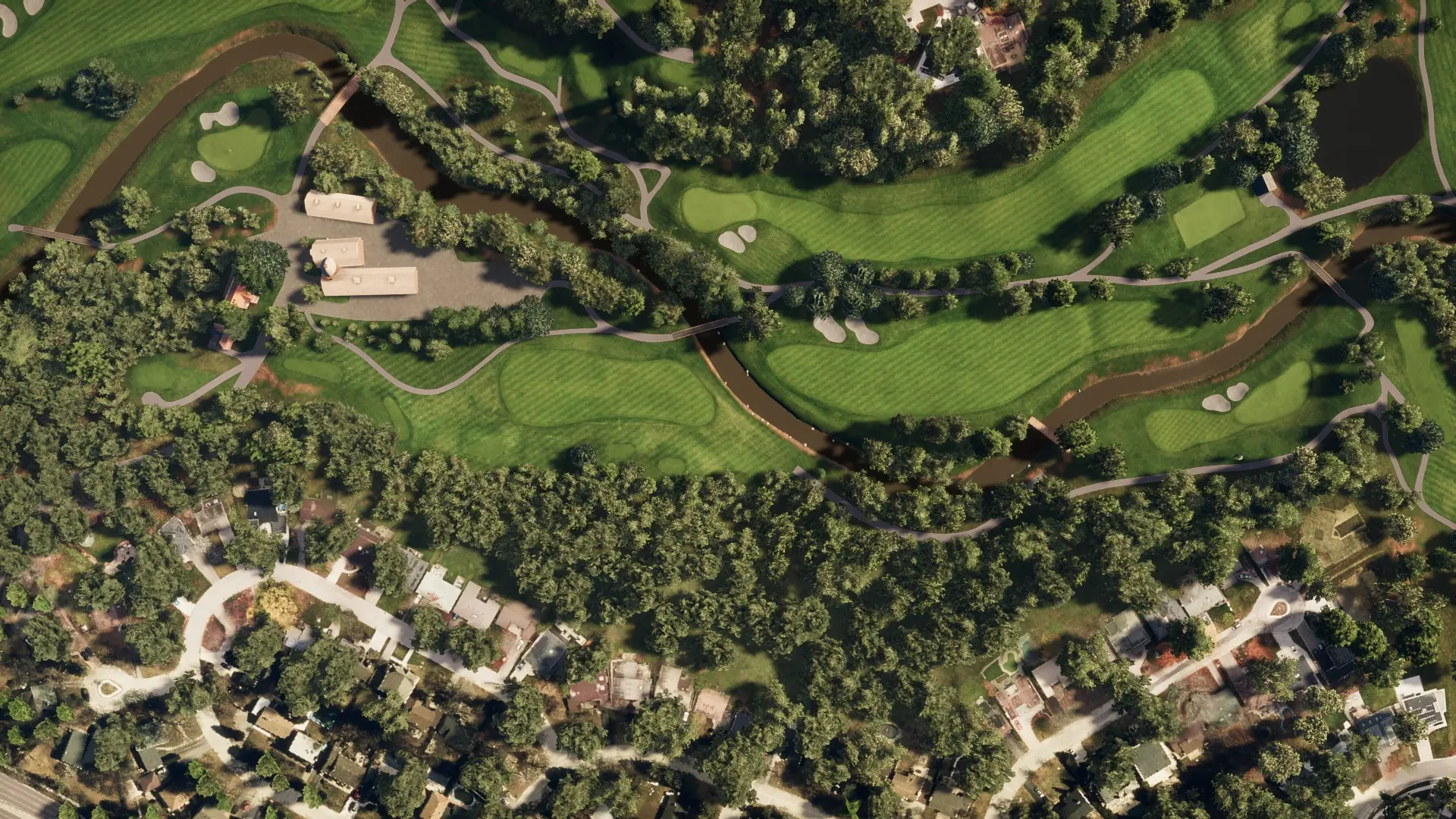Hole 6 at Donalda Club