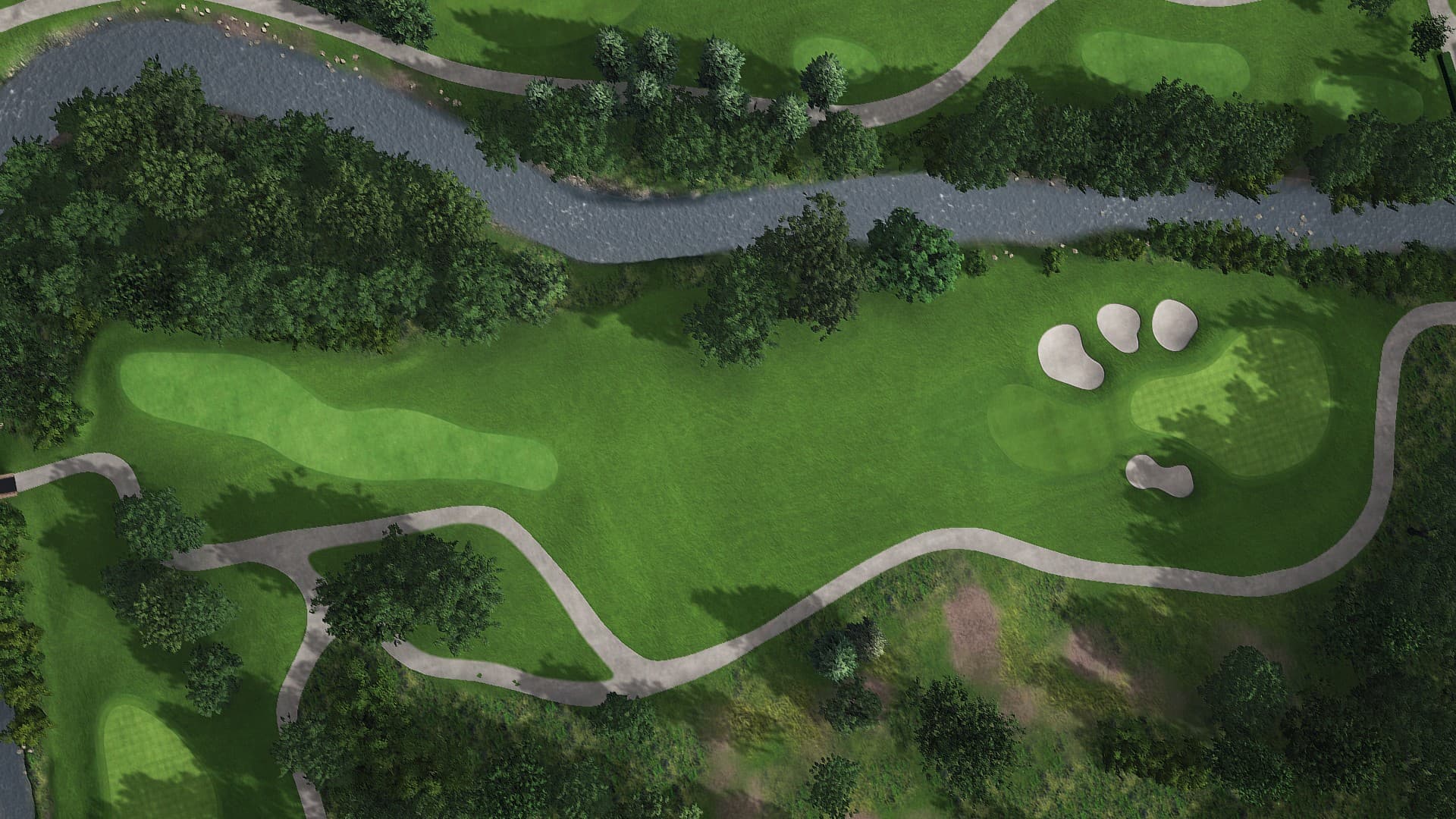 Hole 7 at Donalda Club