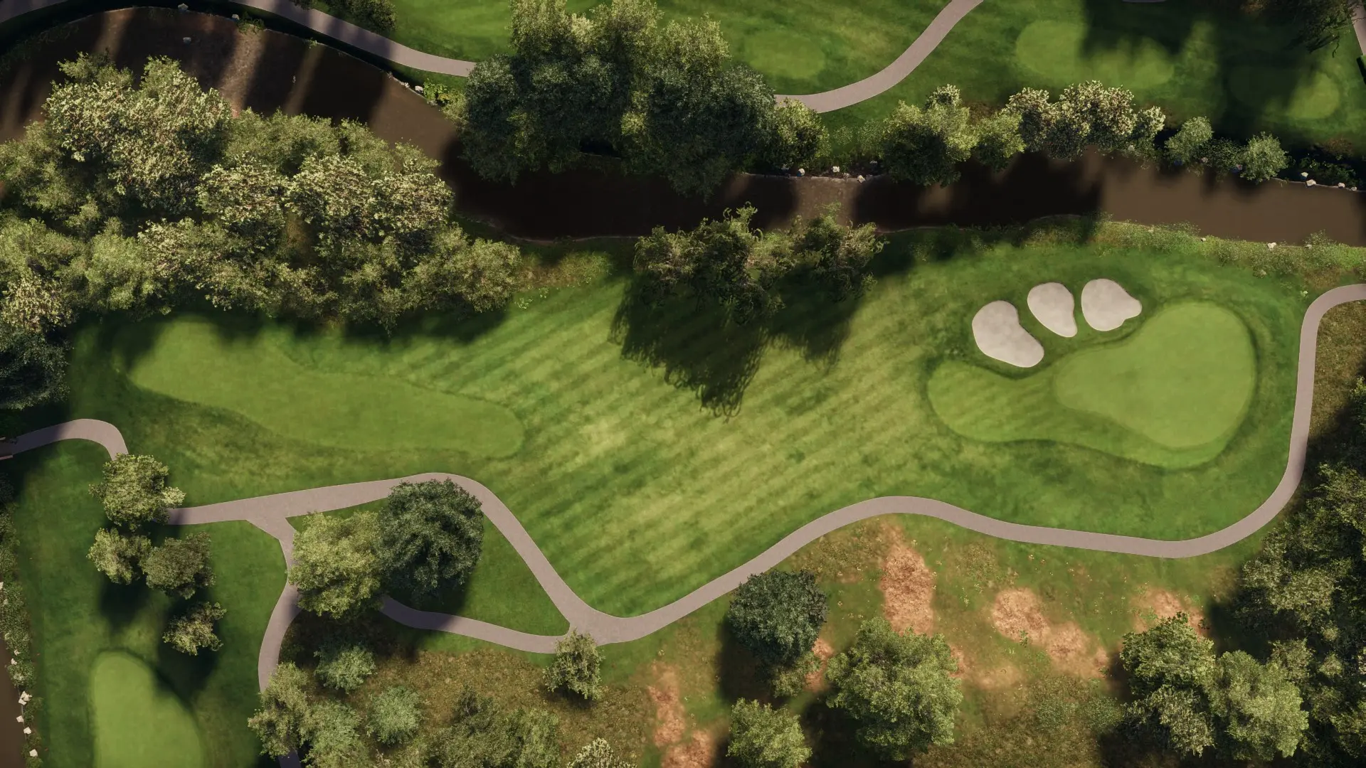 Hole 7 at Donalda Club
