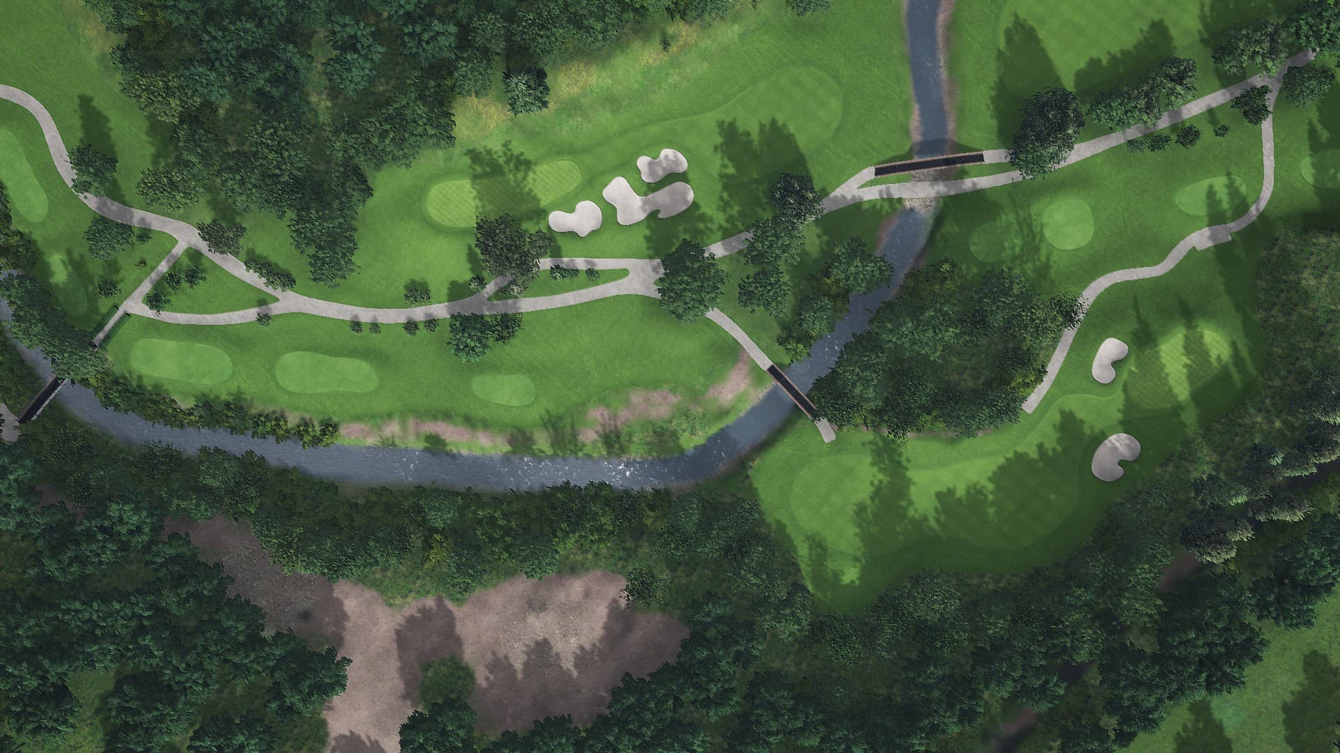 Hole 8 at Donalda Club