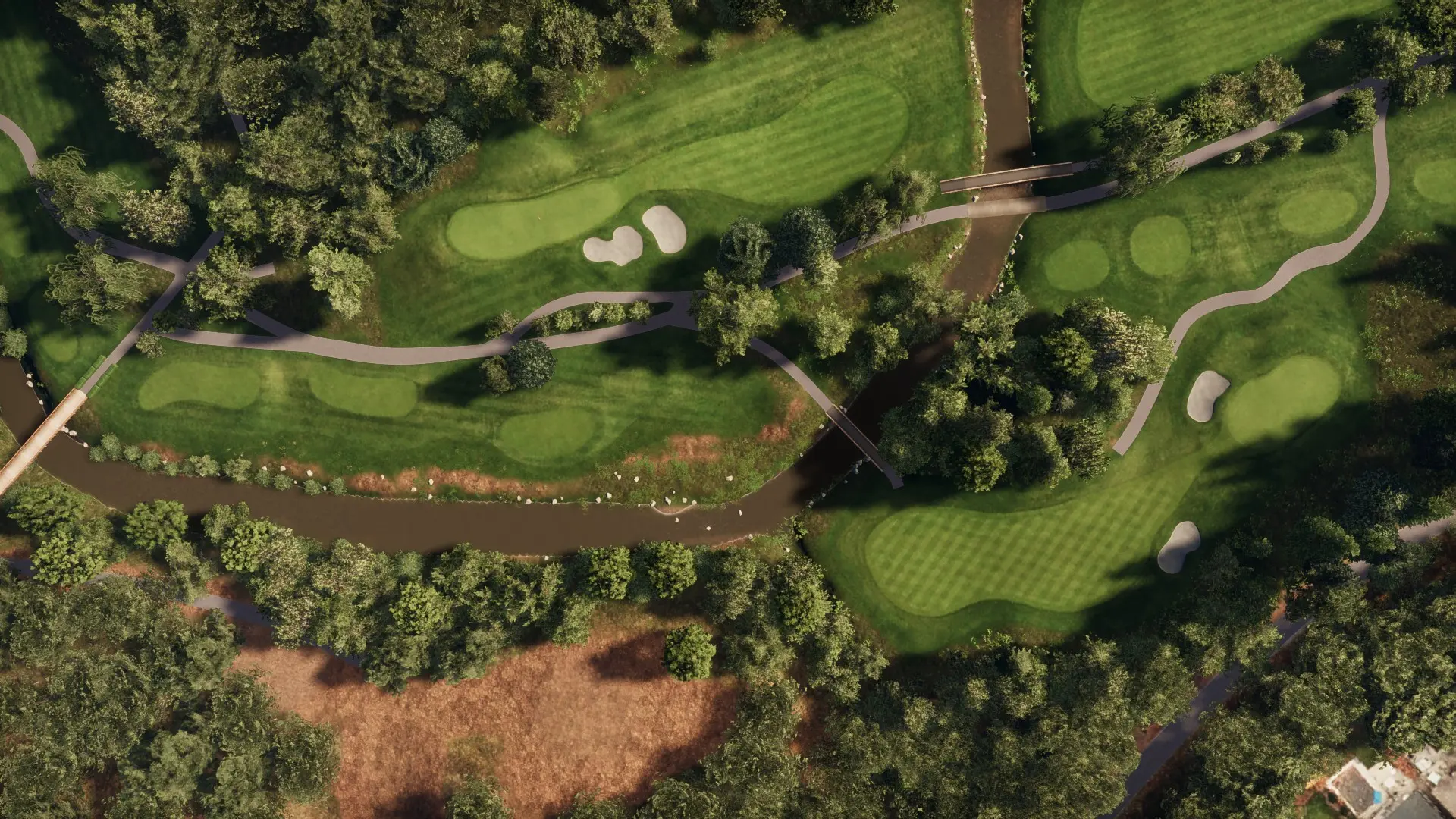 Hole 8 at Donalda Club