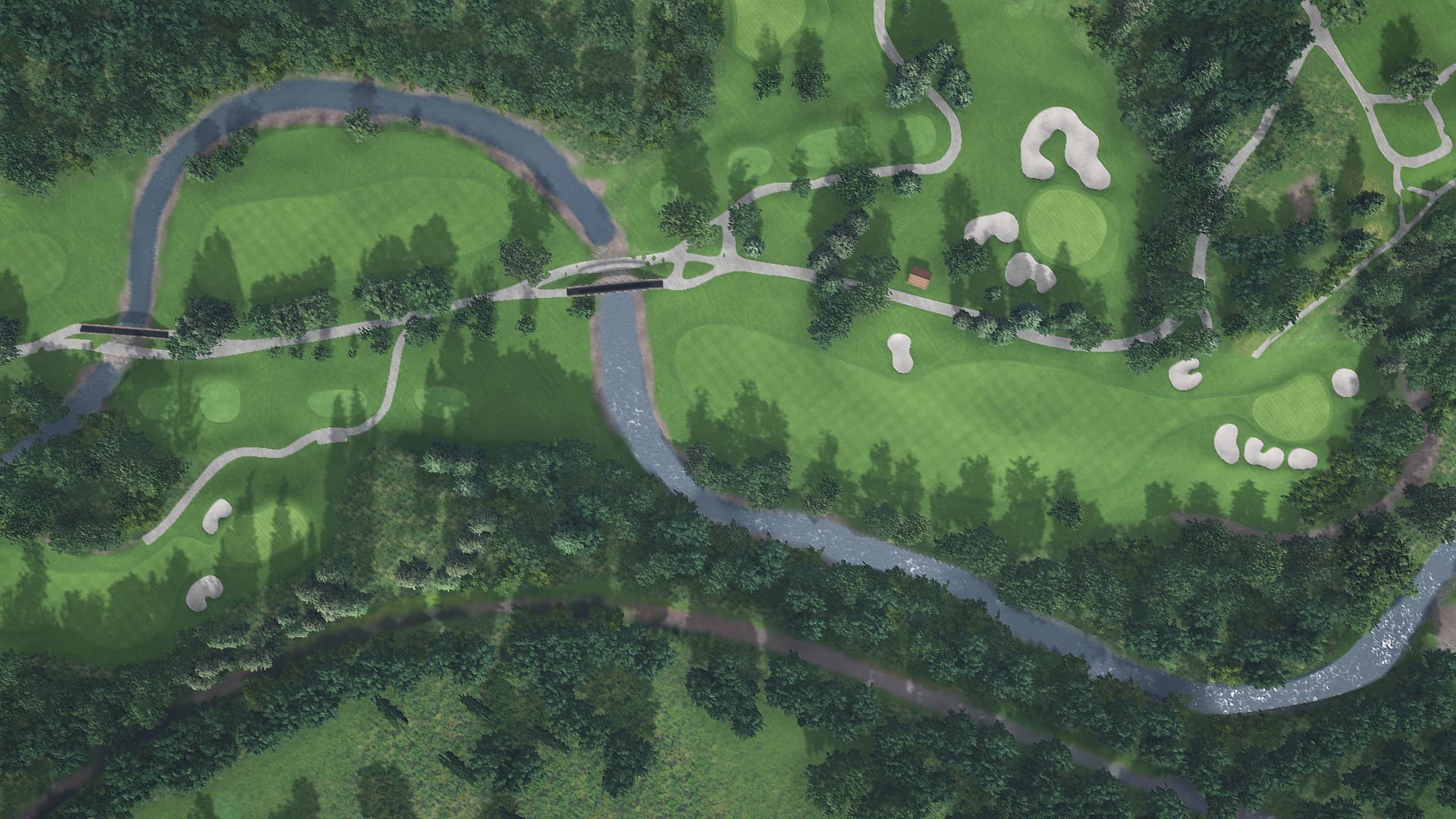 Hole 9 at Donalda Club