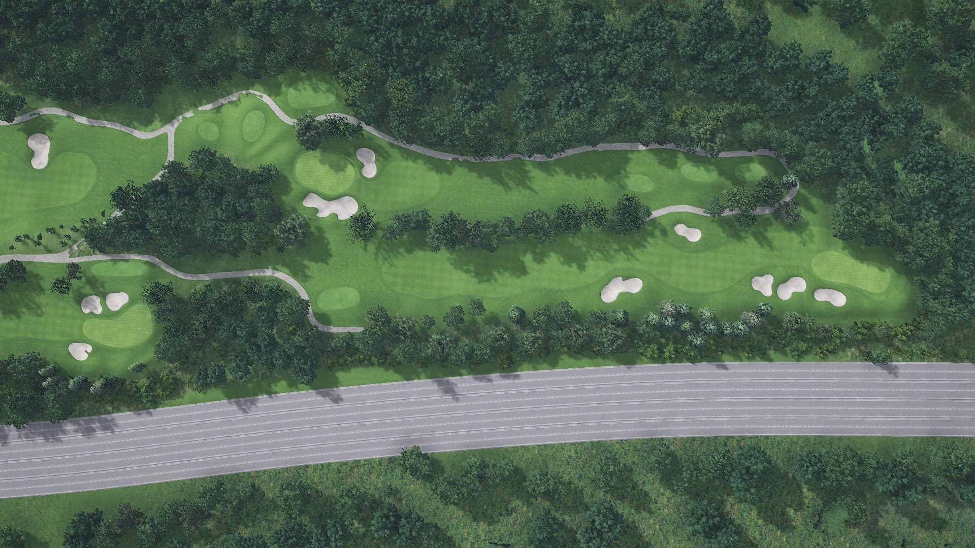 Hole 11 at Donalda Club