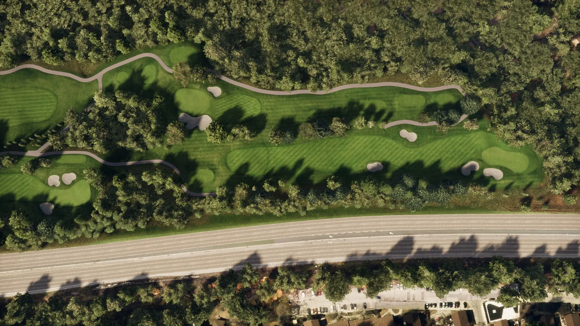 Hole 11 at Donalda Club
