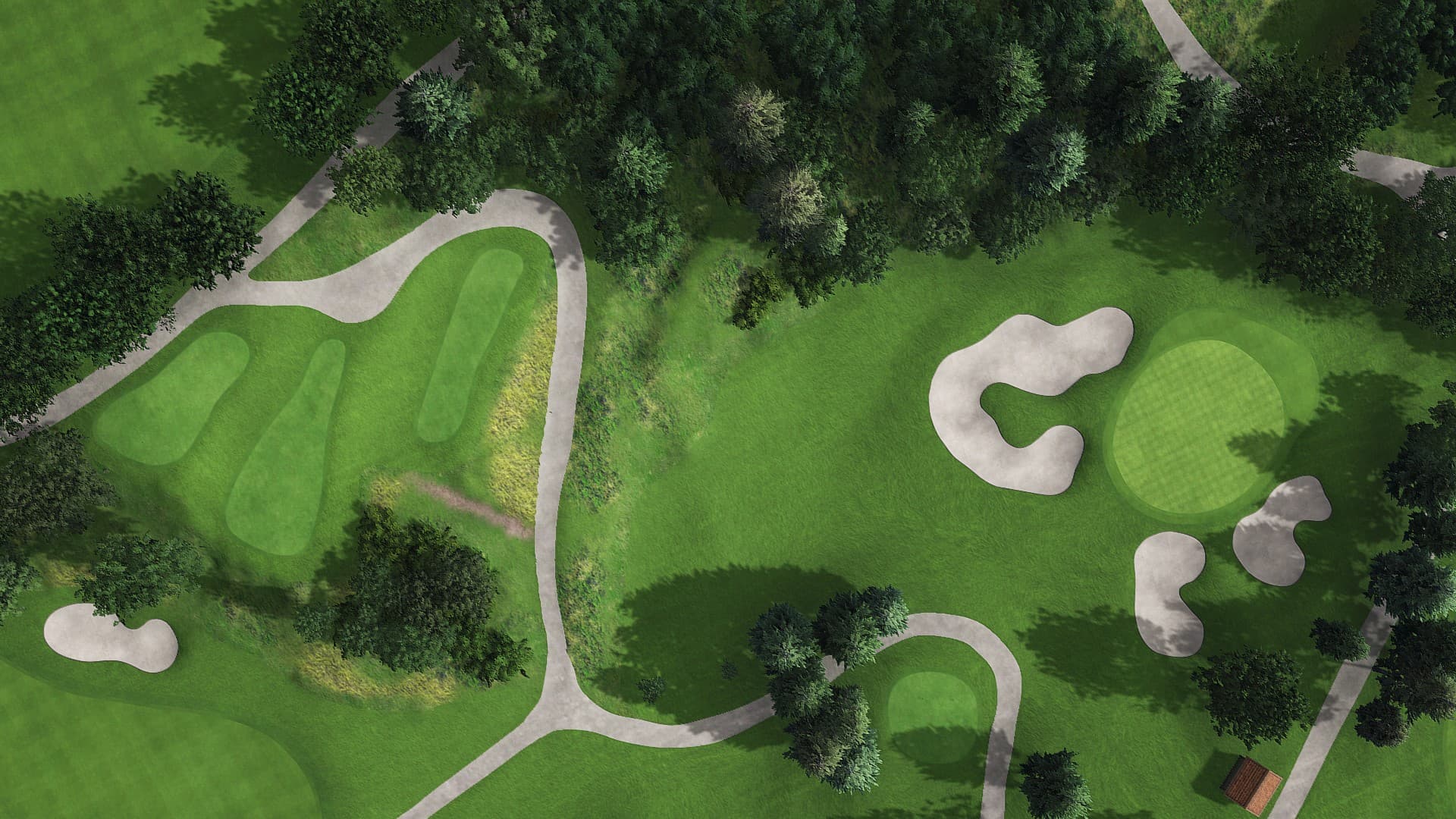 Hole 14 at Donalda Club