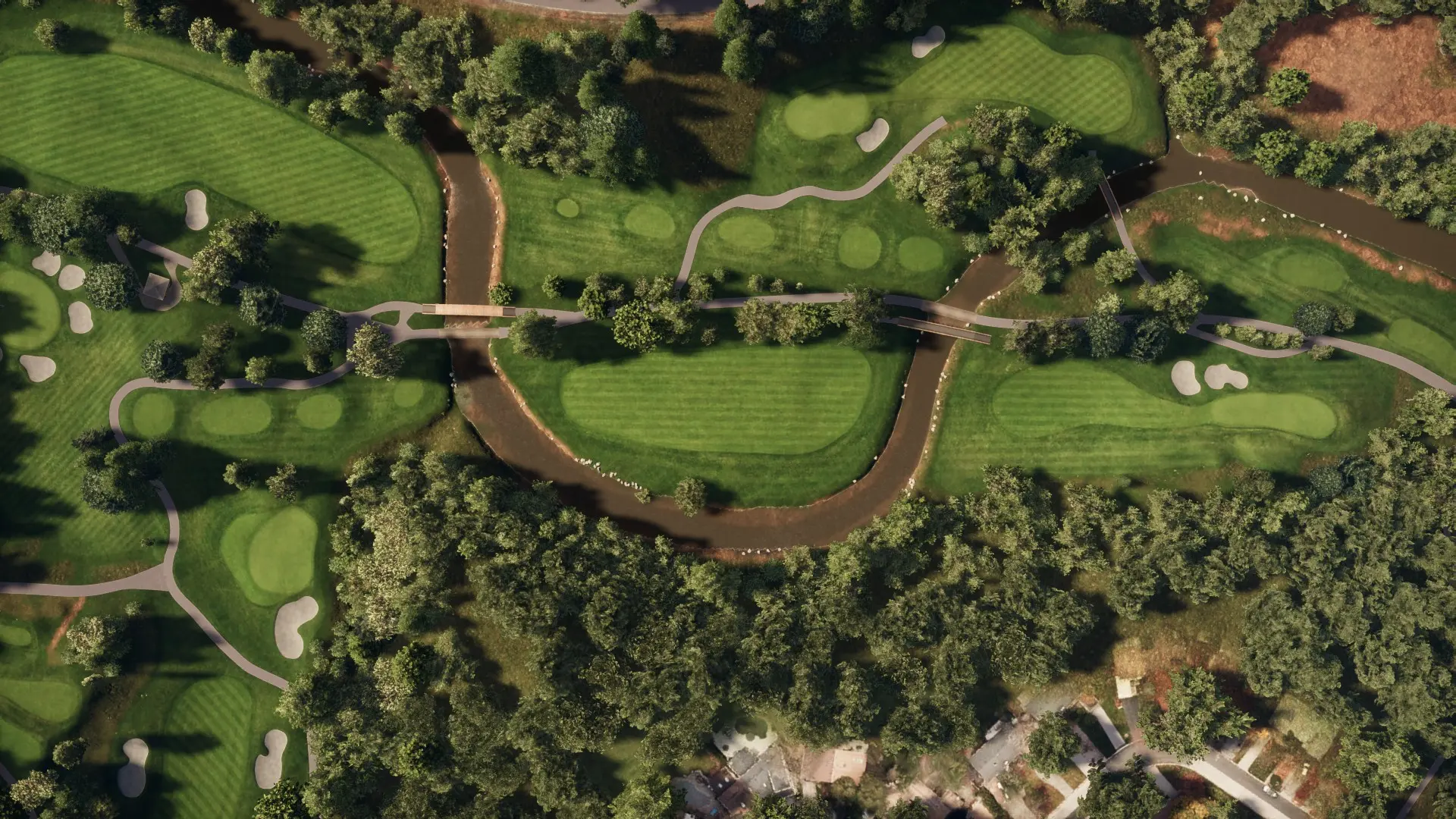 Hole 15 at Donalda Club