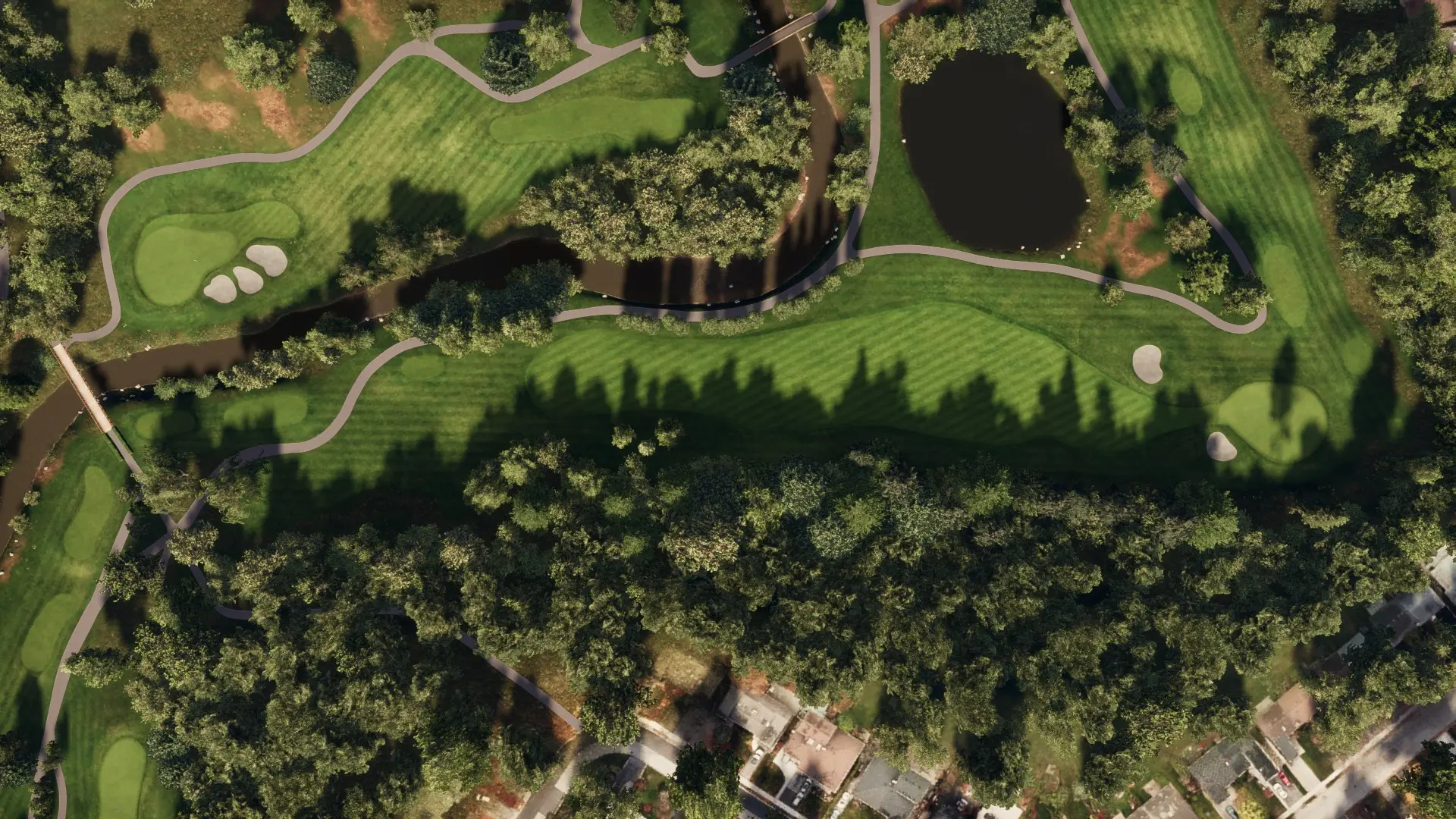 Hole 16 at Donalda Club