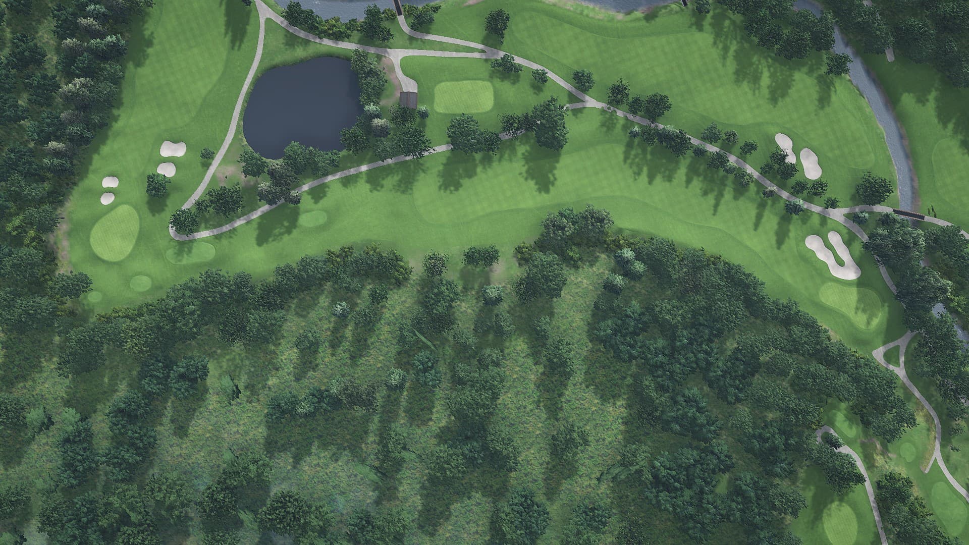 Hole 17 at Donalda Club