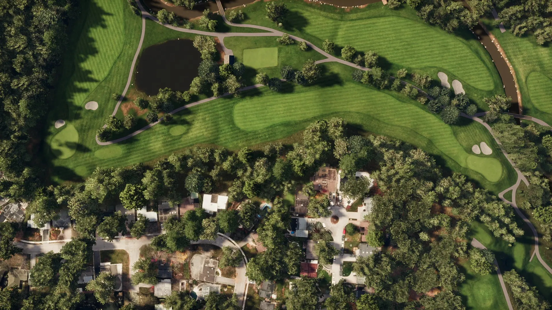 Hole 17 at Donalda Club