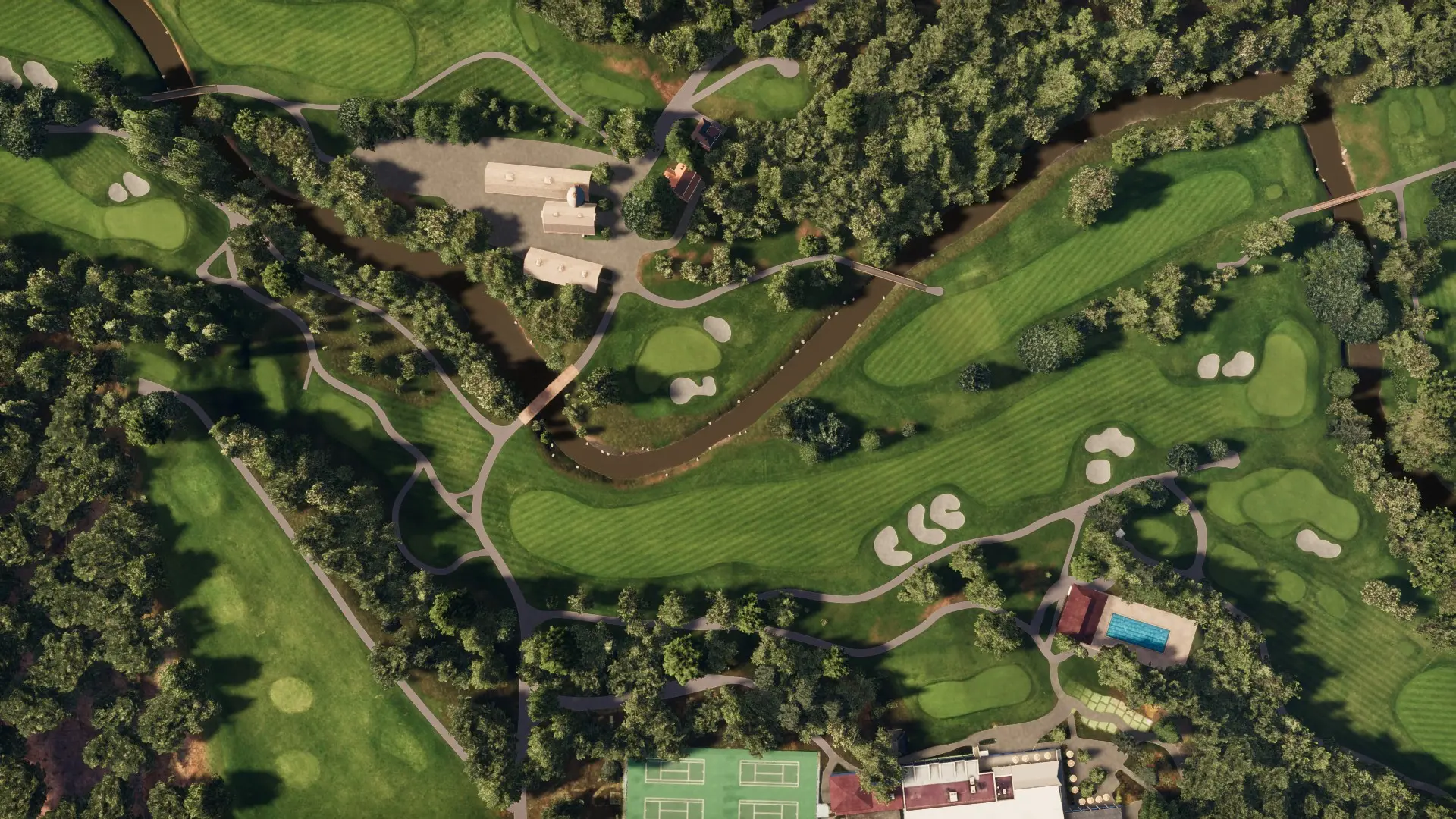 Hole 18 at Donalda Club