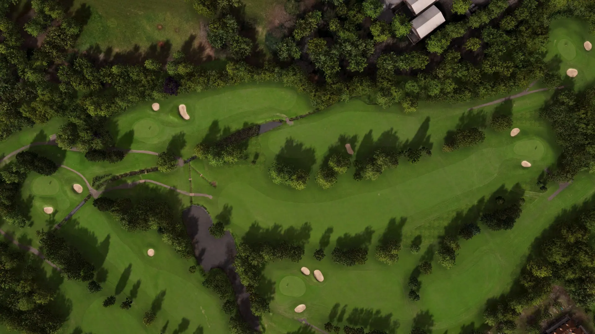 Hole 11 at Downshire Golf Complex