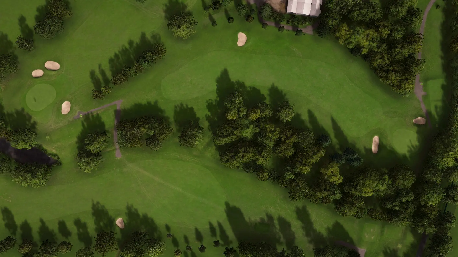 Hole 13 at Downshire Golf Complex
