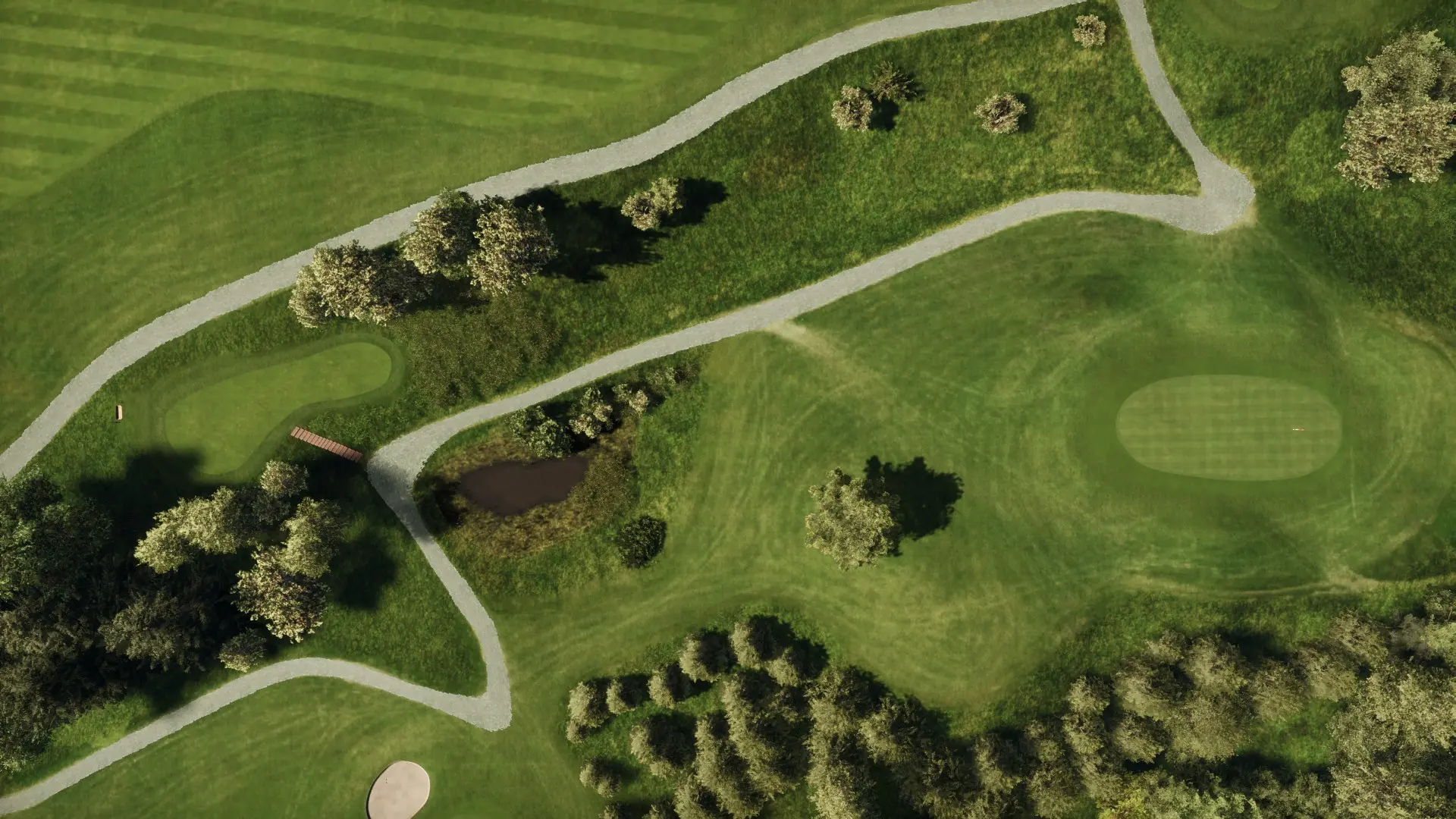Hole 4 at Drammen GK