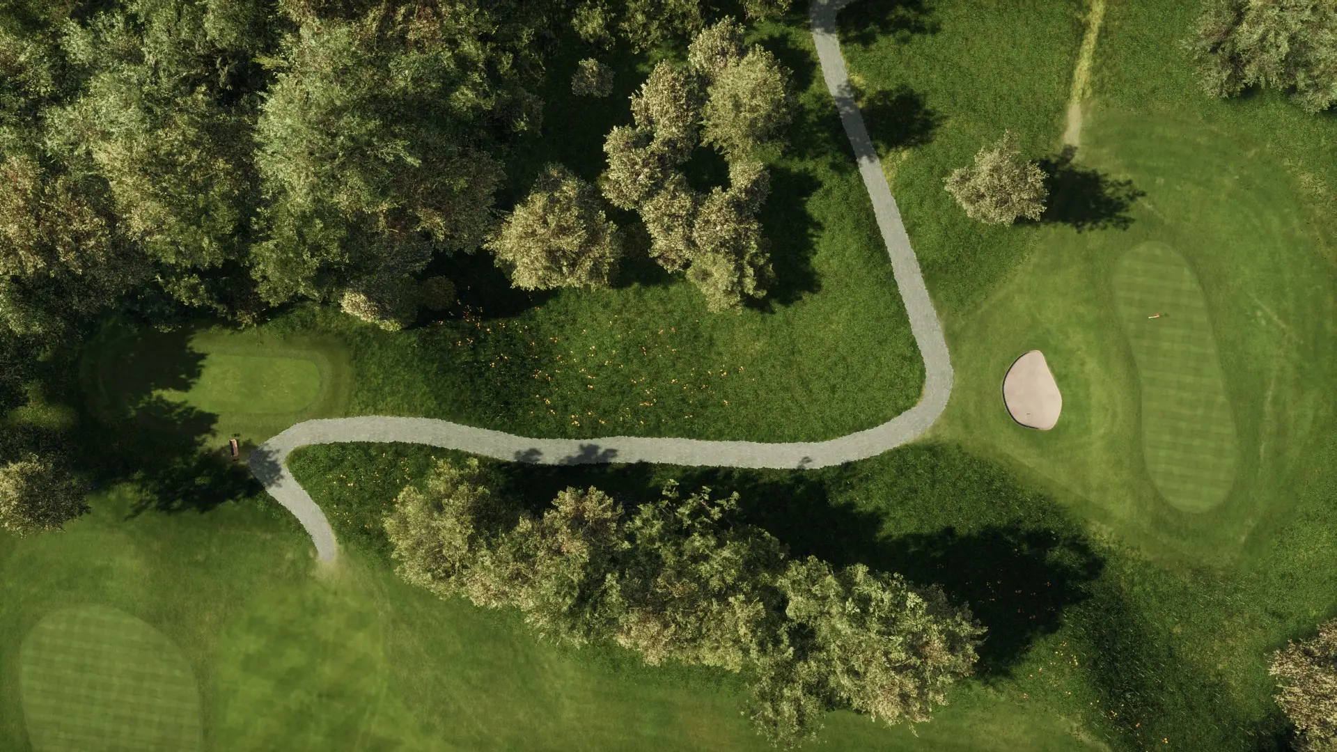Hole 6 at Drammen GK