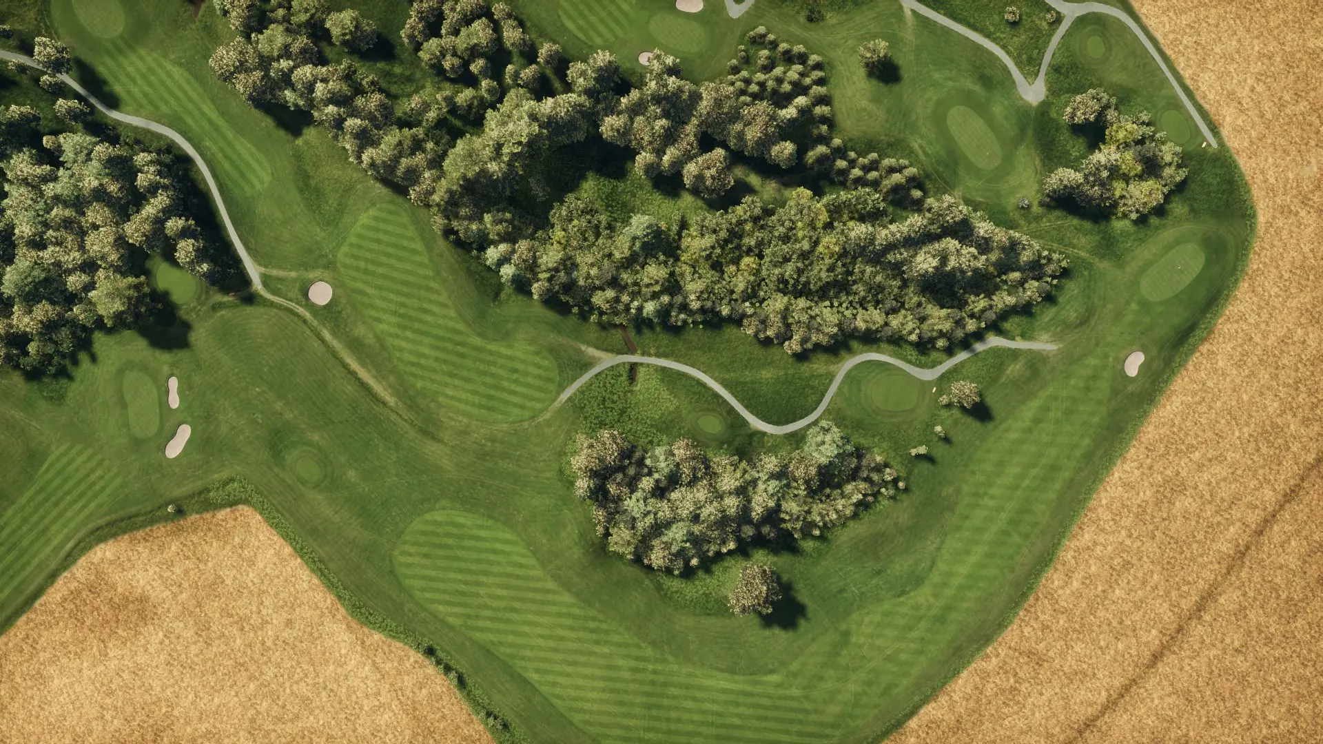 Hole 15 at Drammen GK