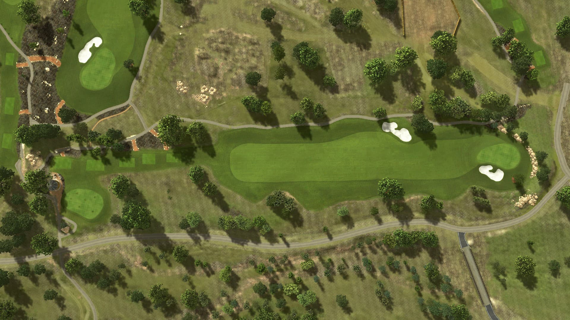 Hole 1 at Driftwood Golf and Ranch Club