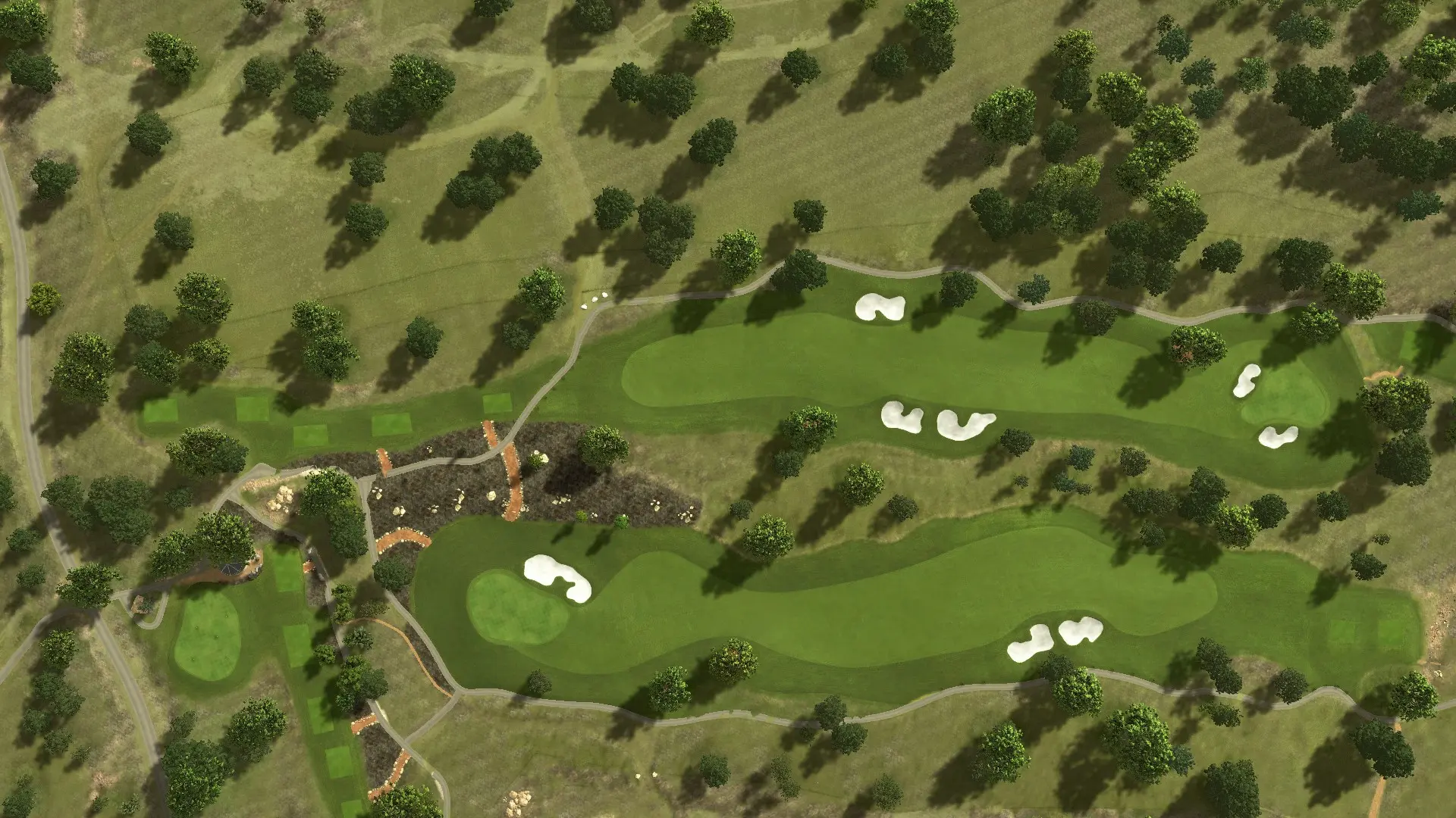 Hole 5 at Driftwood Golf and Ranch Club