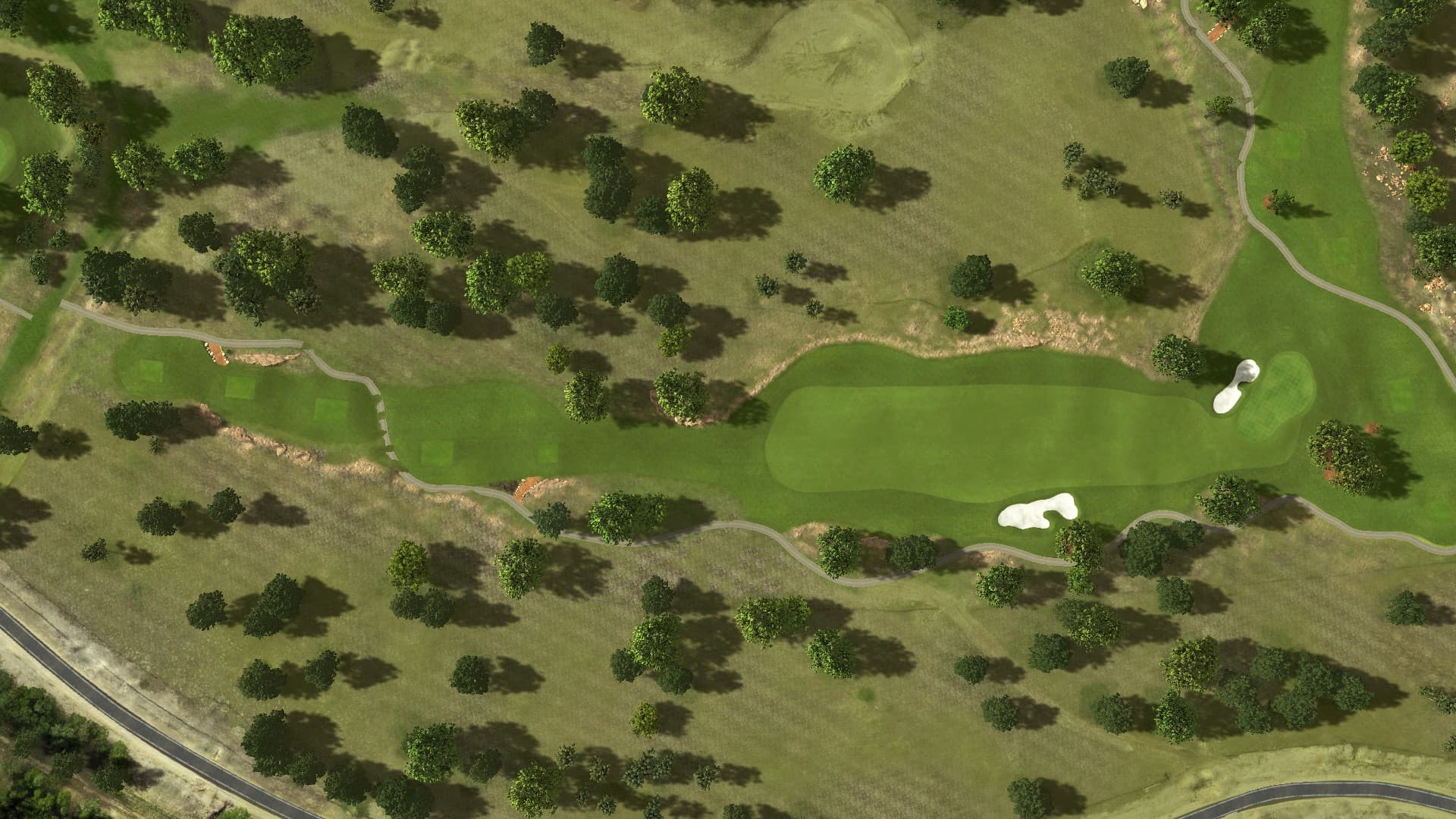 Hole 11 at Driftwood Golf and Ranch Club
