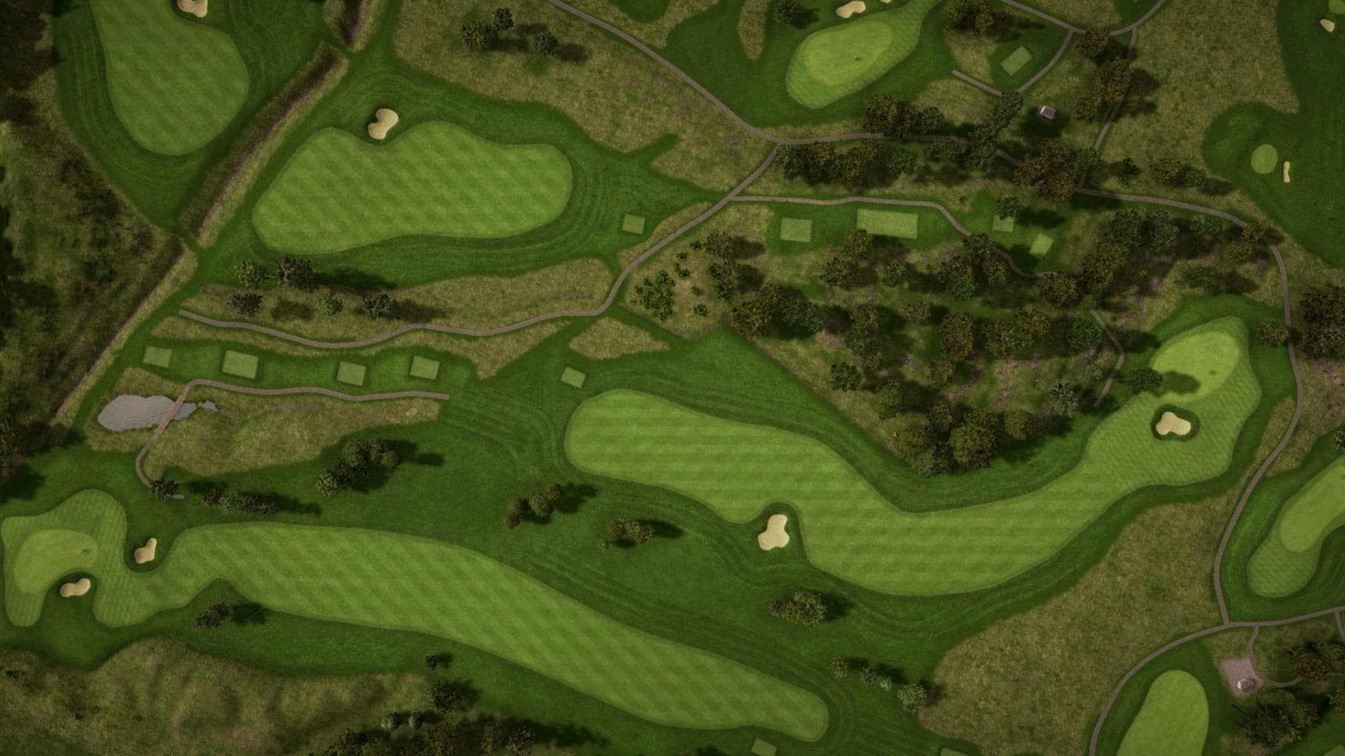 Hole 2 at Royal Drottningholm GC
