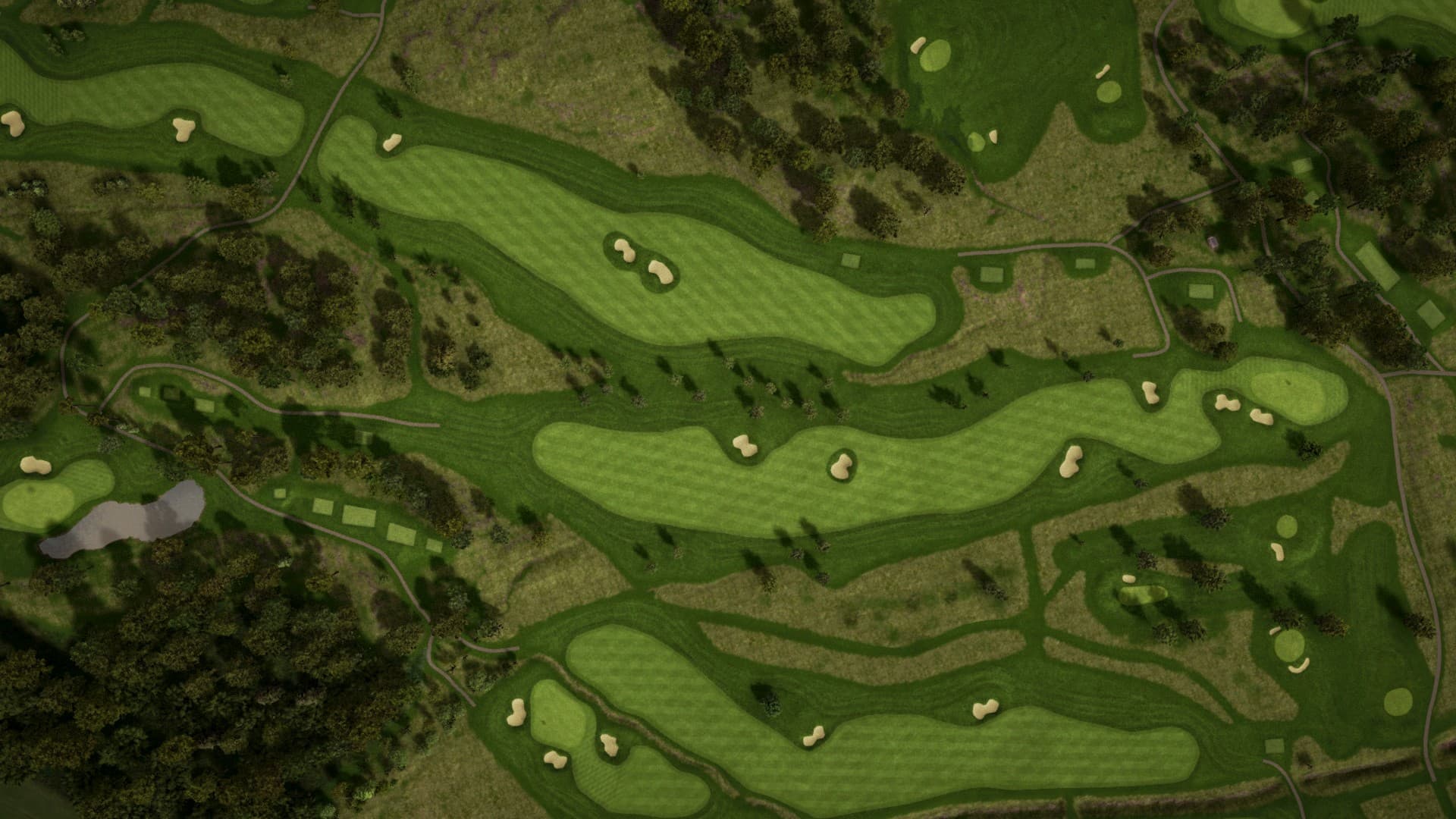 Hole 6 at Royal Drottningholm GC