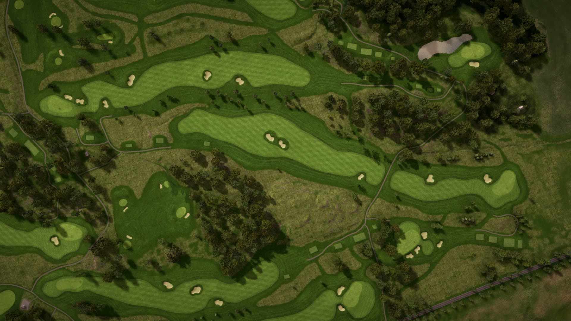 Hole 7 at Royal Drottningholm GC