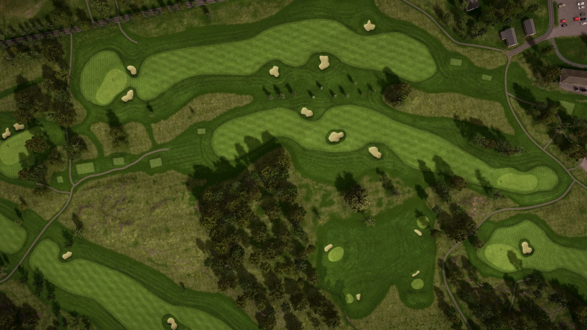 Hole 9 at Royal Drottningholm GC
