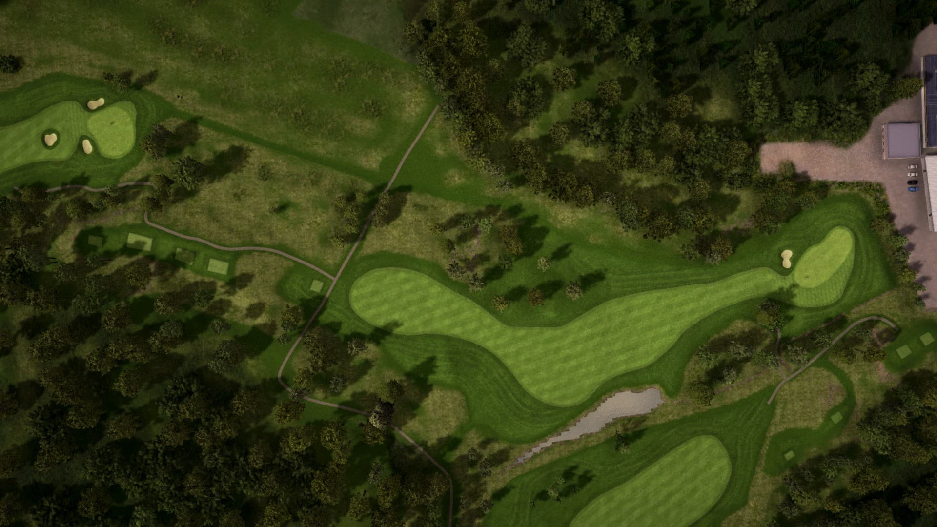 Hole 14 at Royal Drottningholm GC