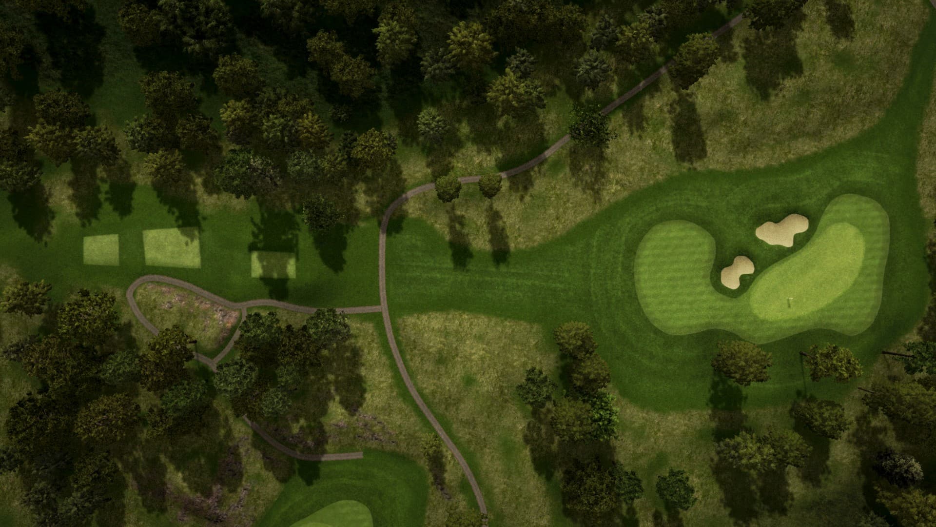 Hole 16 at Royal Drottningholm GC