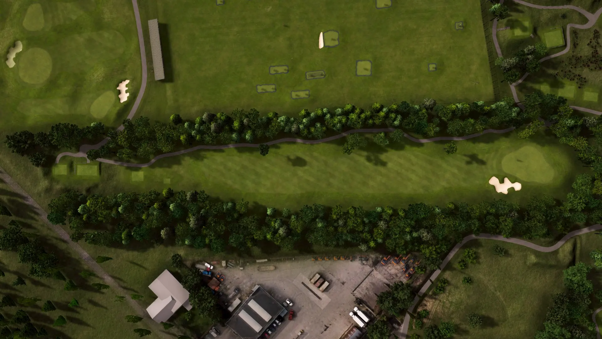 Hole 1 at The Duke Club