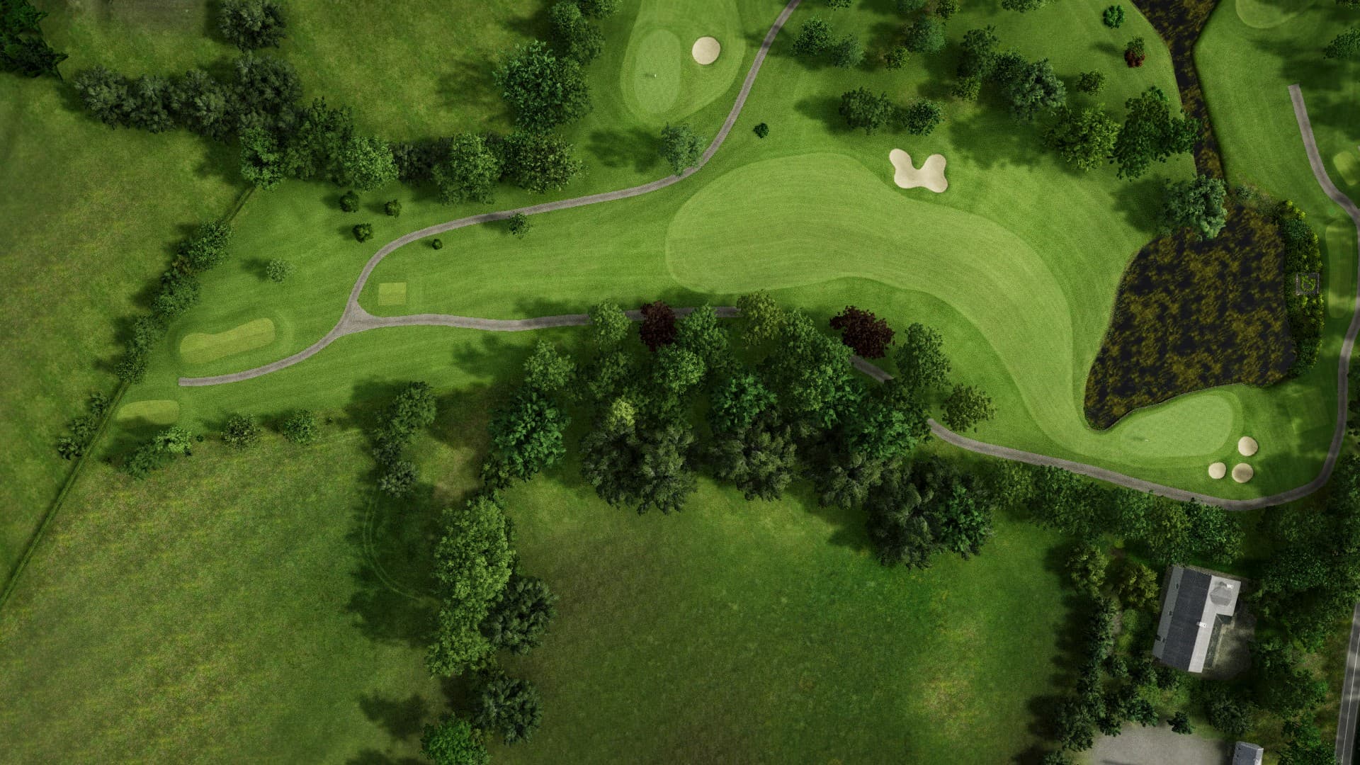 Hole 5 at Dundrum Golf Club