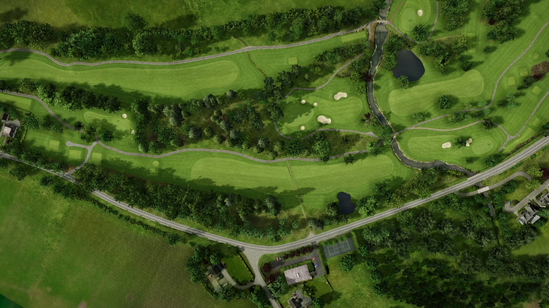 Hole 13 at Dundrum Golf Club