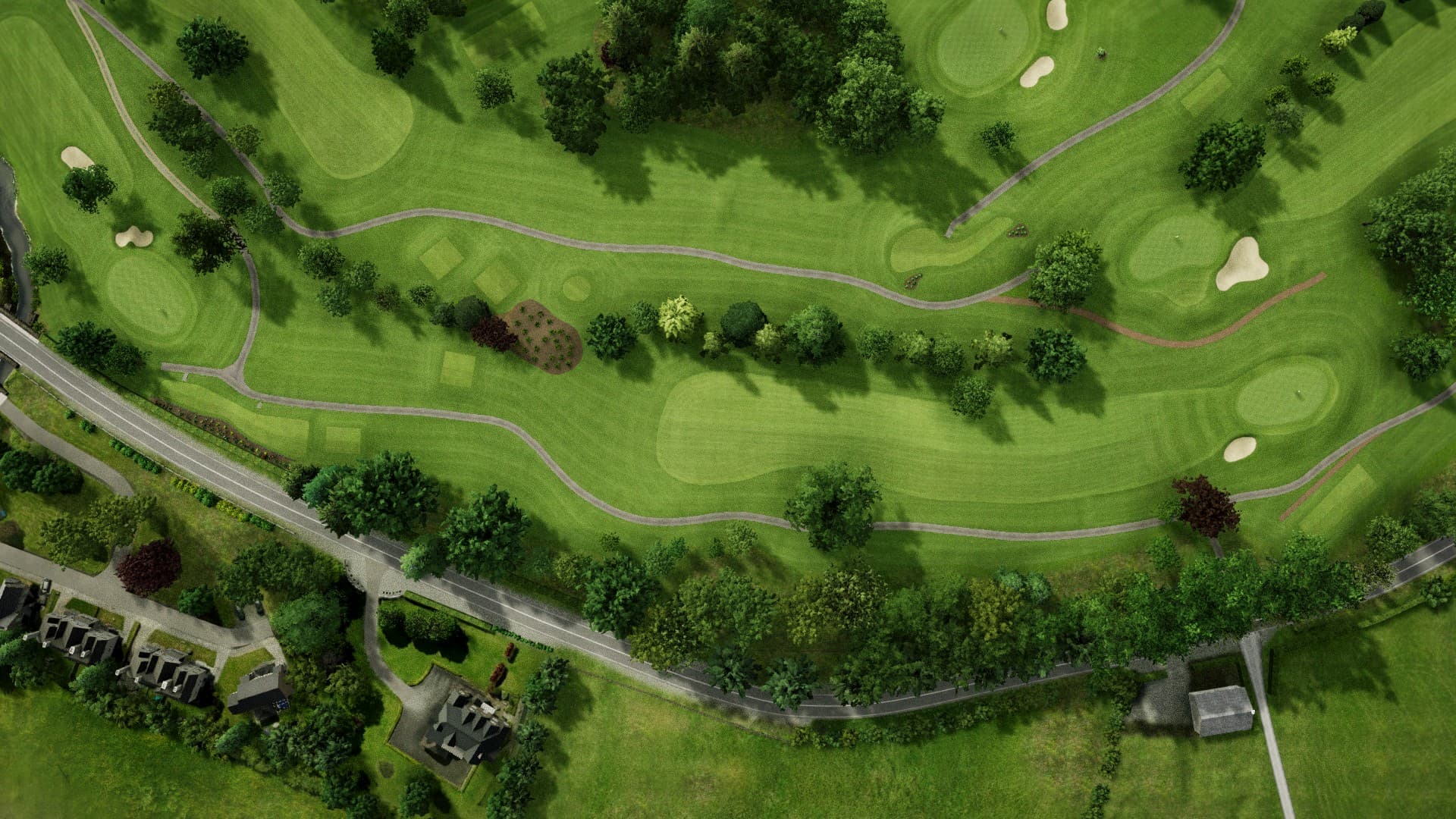 Hole 14 at Dundrum Golf Club